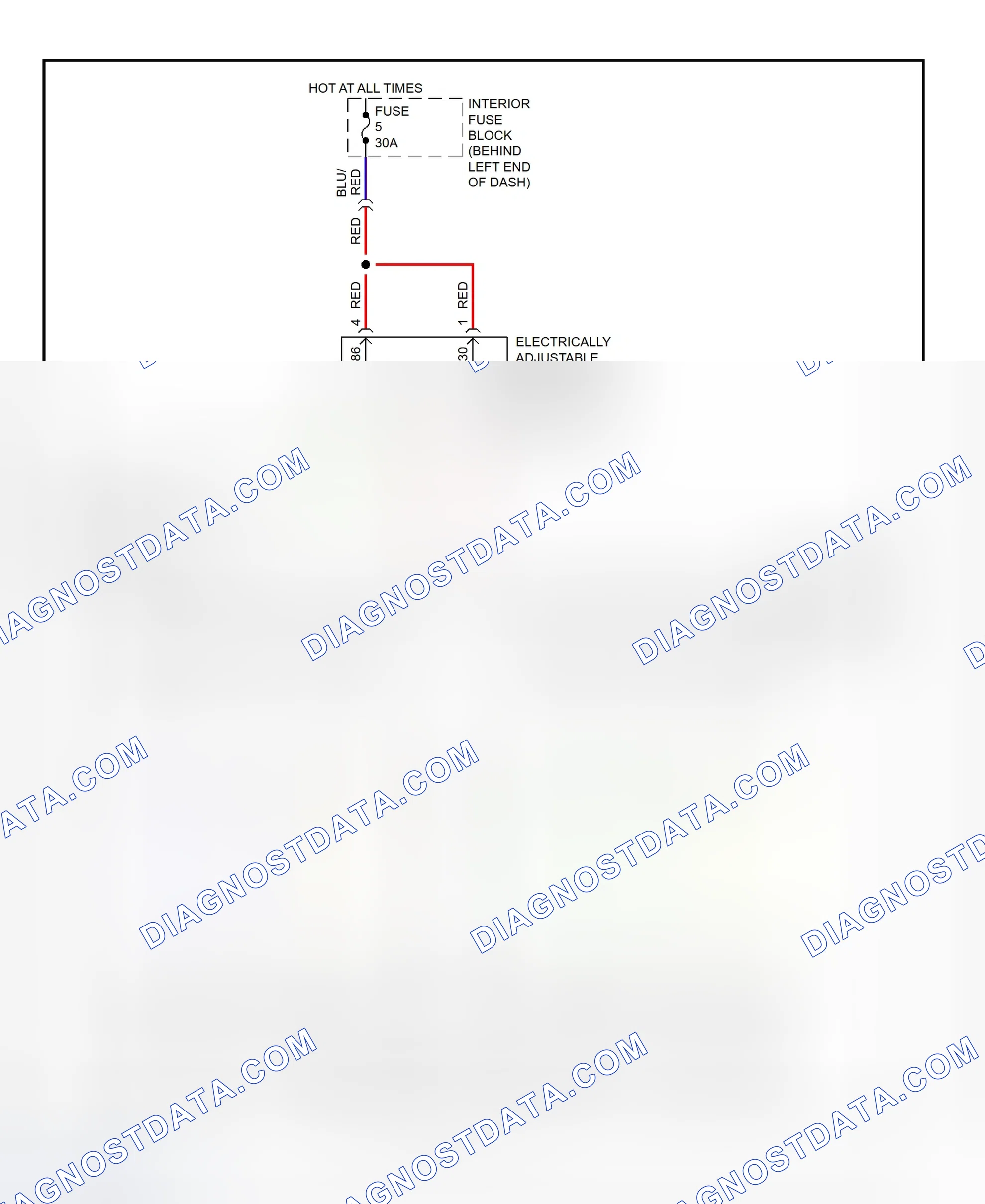Scheme 9: Power Seat System Wiring Diagram (1999-2000 9-3)