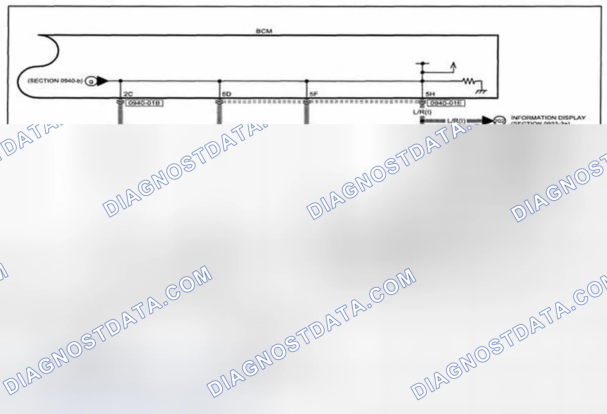 Scheme 402: BCM (Body Control Module) System Wiring Diagram - 0940-s (1 Of 2)