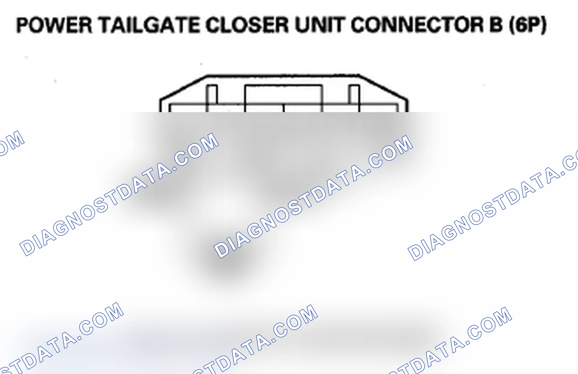Scheme 210: DTC B1384: Power Tailgate Closer Unit Half Latch Switch Circuit Malfunction