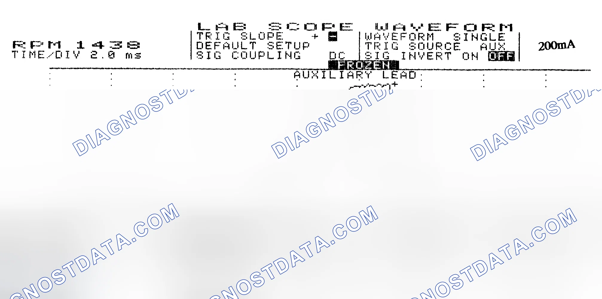 Scheme 15: Single Injector w/Normal Current Flow - Current Pattern