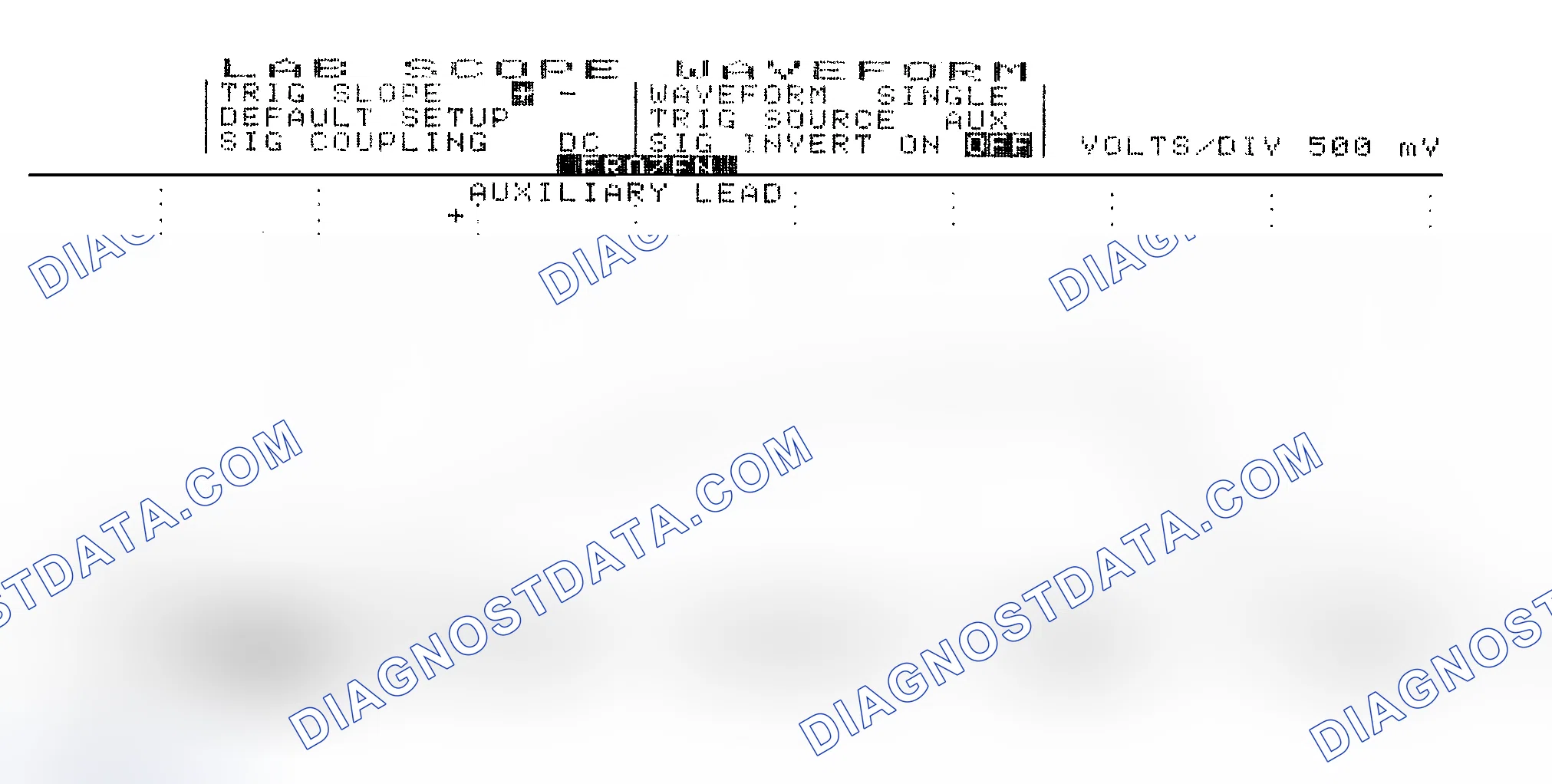 Scheme 14: Single Injector w/Excessive Current Flow - Current Pattern