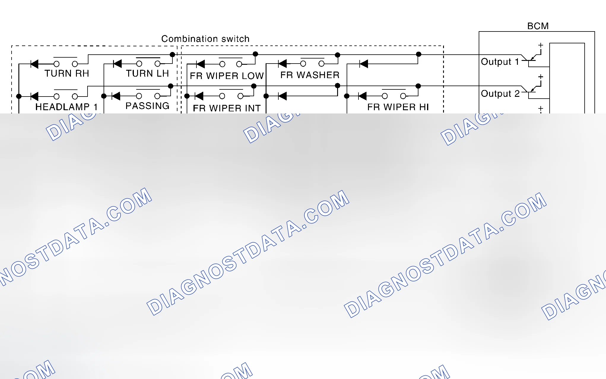 Scheme 138: Sample Operation: (When Lighting Switch 1ST Position Turned ON)