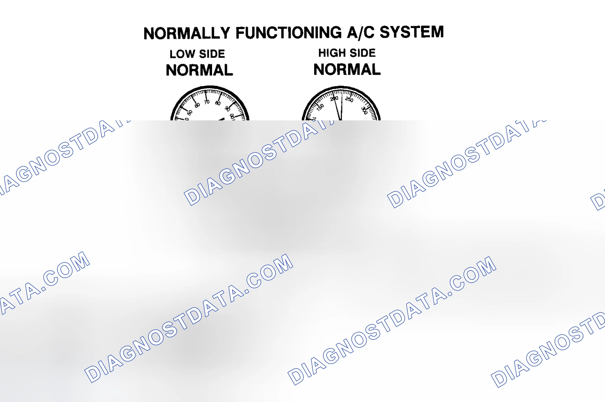 Scheme 13: Normally Functioning R-134a A/C System