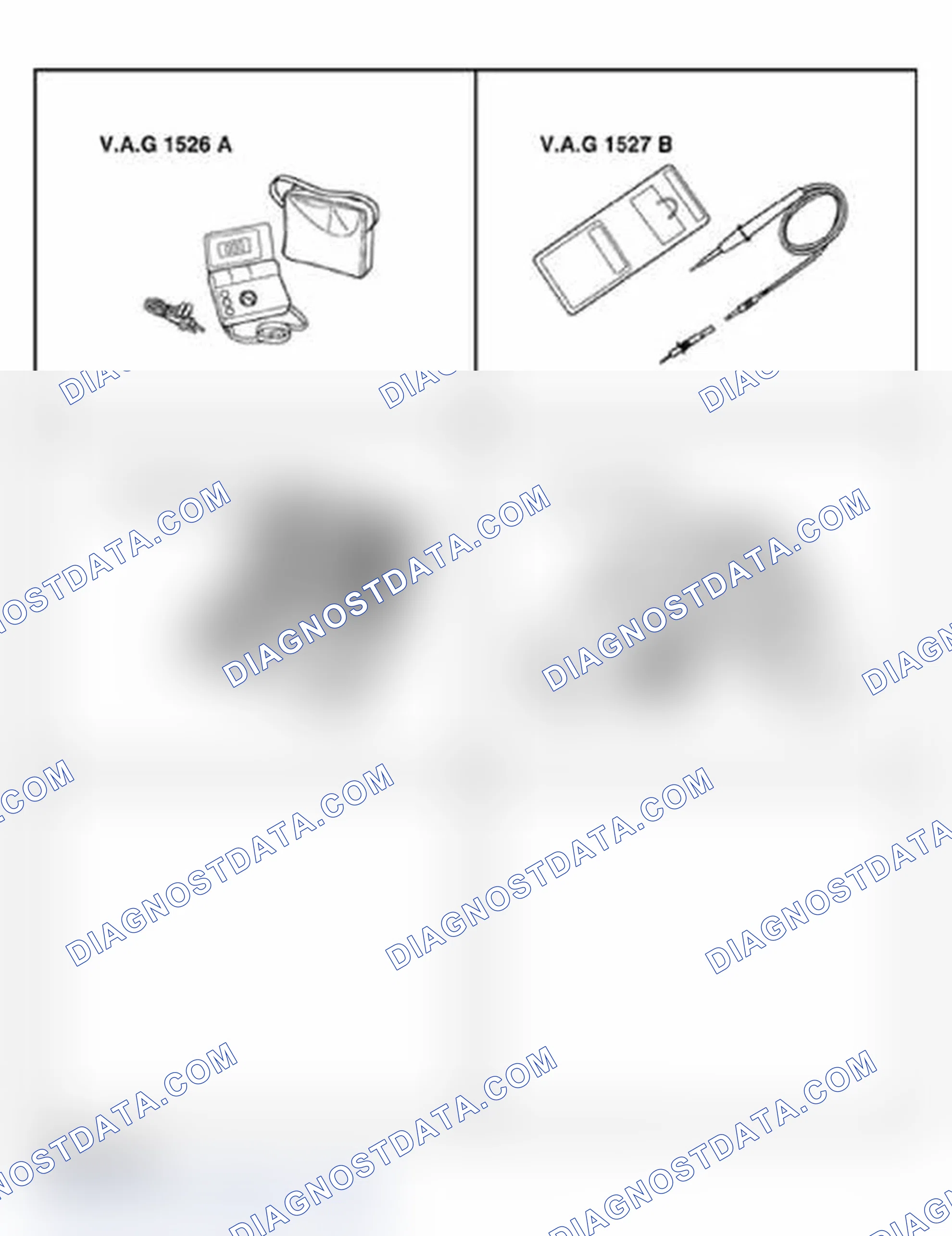 Scheme 33: Special tools and equipment