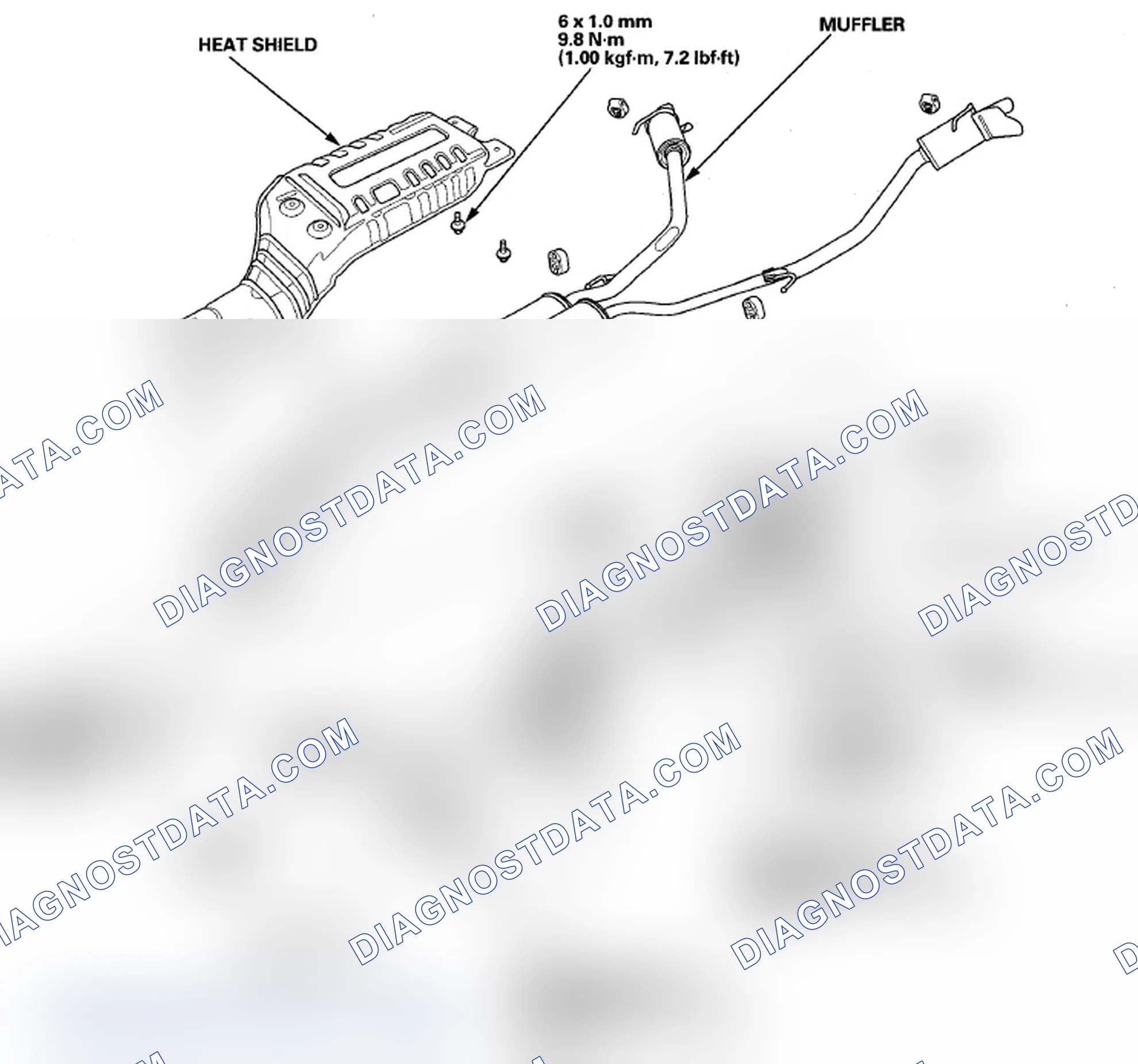 Scheme 27: Exhaust Pipe and Muffler Replacement
