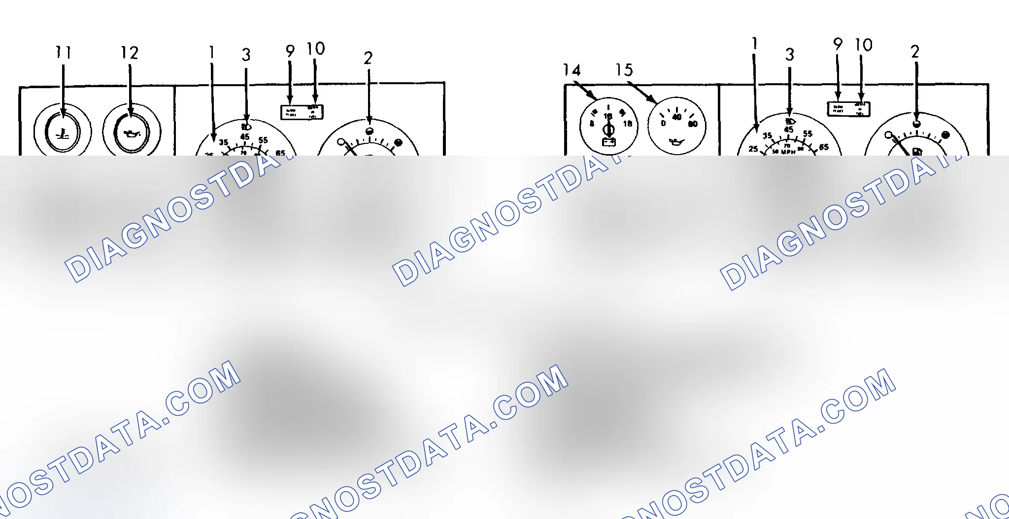 Scheme 1: SERVICE INDICATOR & WARNING LIGHTS
