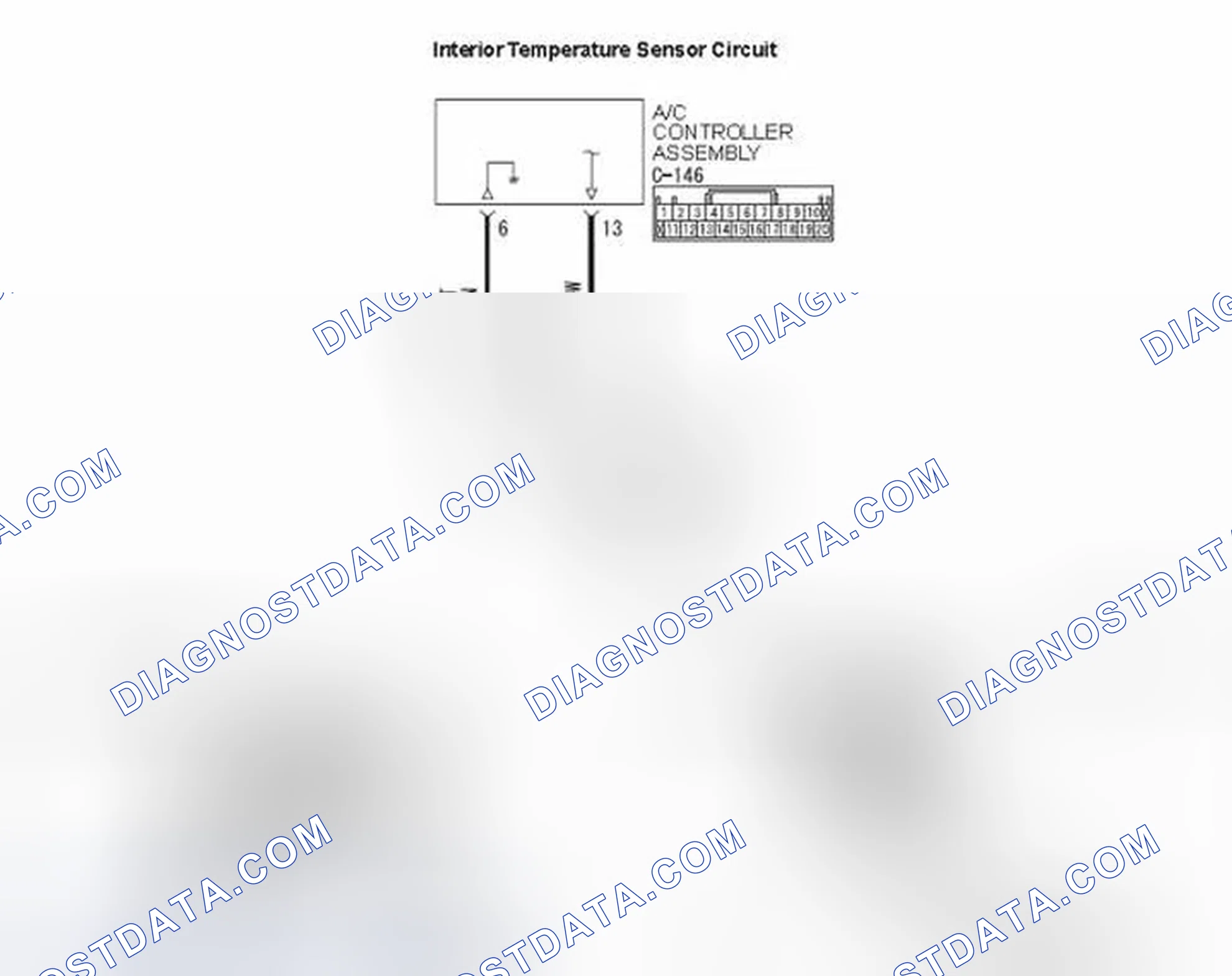 Scheme 5: DTC B10C0, B10C1: Interior Temperature Sensor System