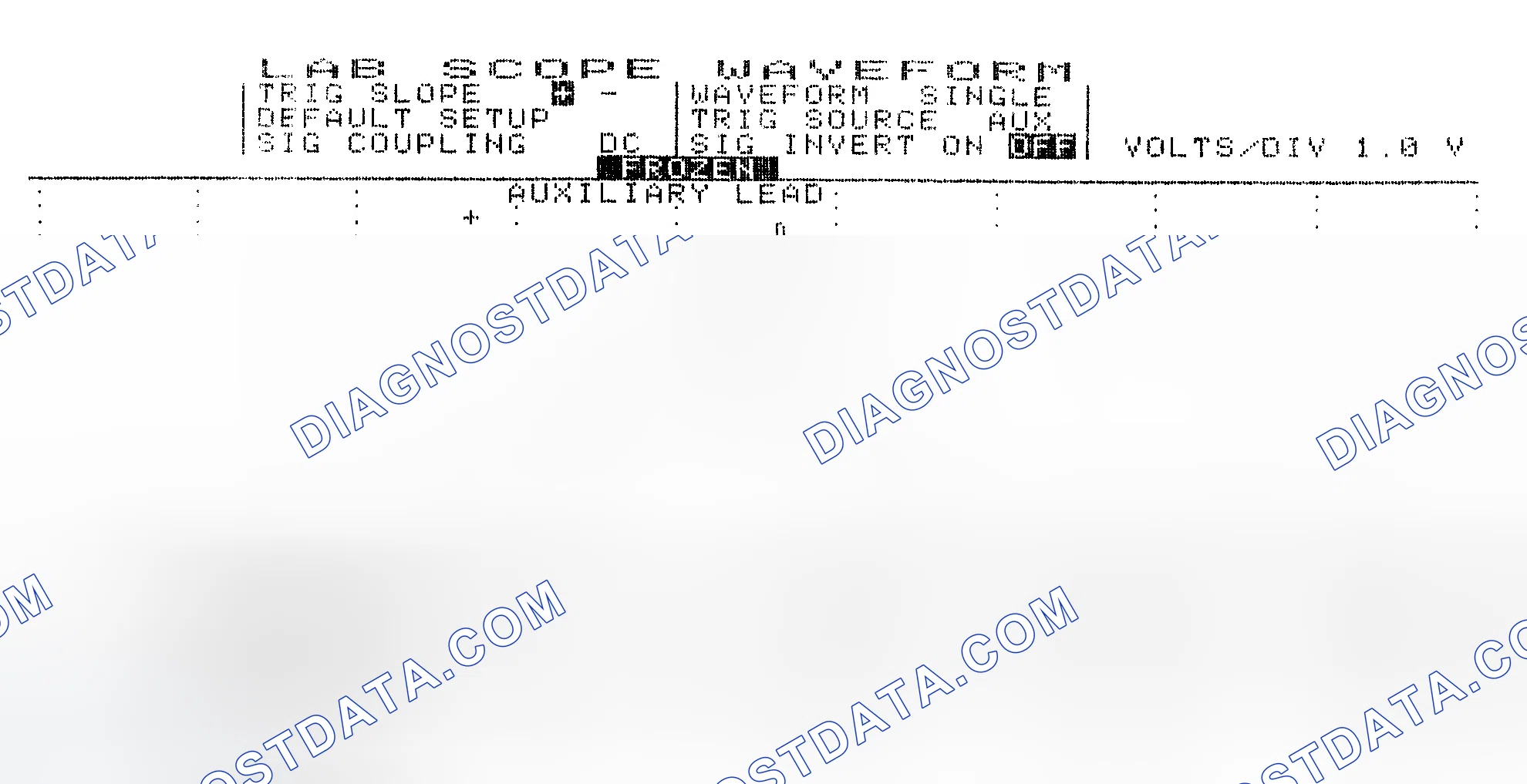 Scheme 19: Single Injector w/Excessive Current Flow - Current Pattern