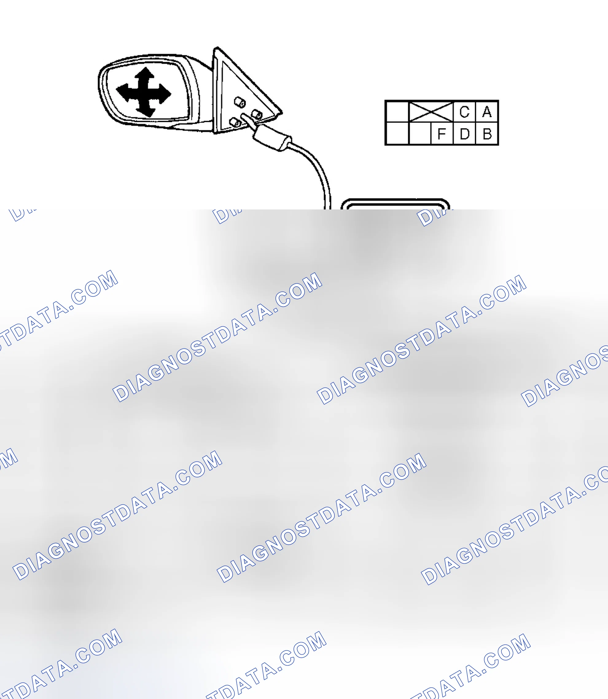 Scheme 5: POWER MIRROR MOTOR