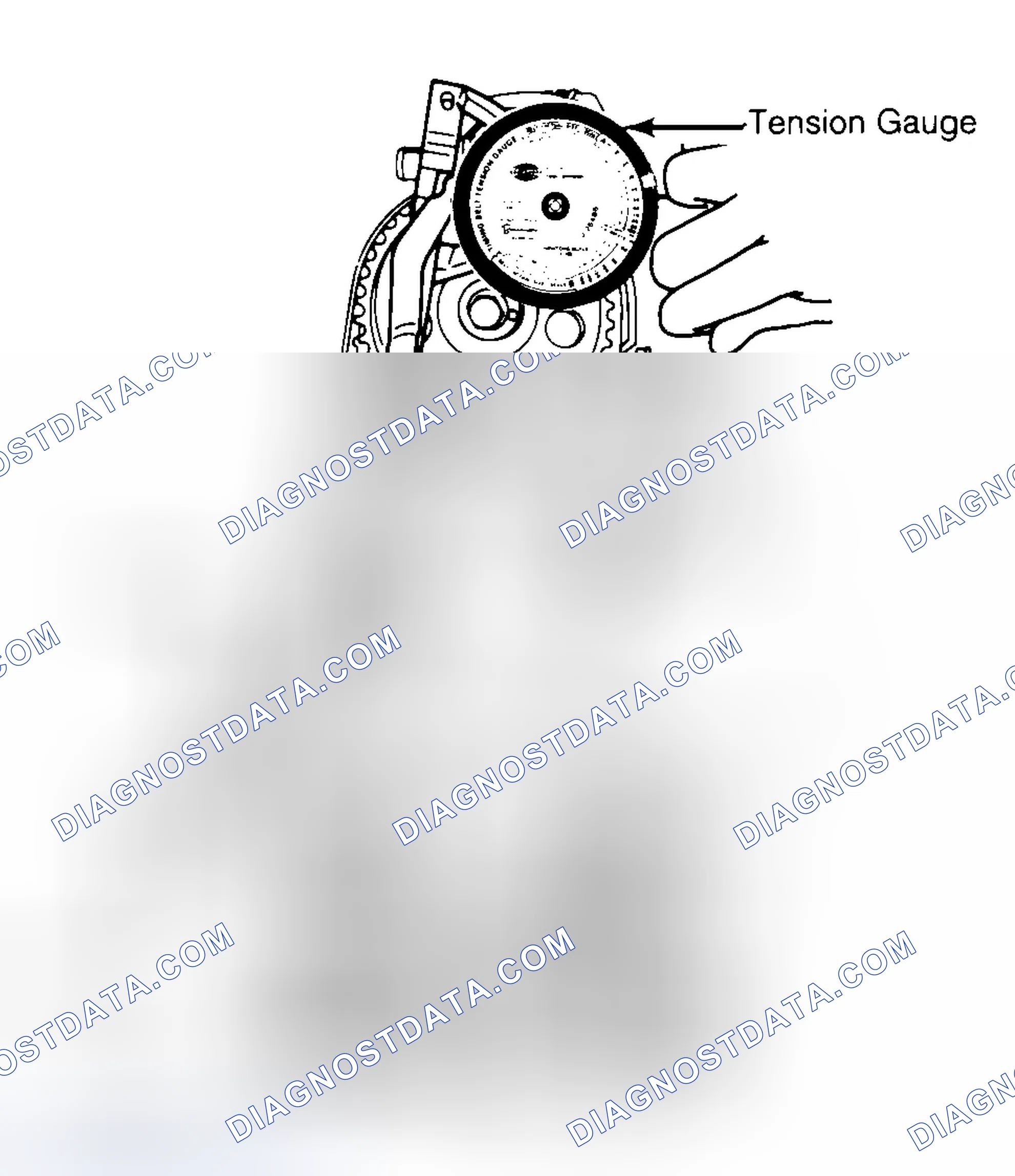 Scheme 3: Adjusting Typical Timing Belt Tension