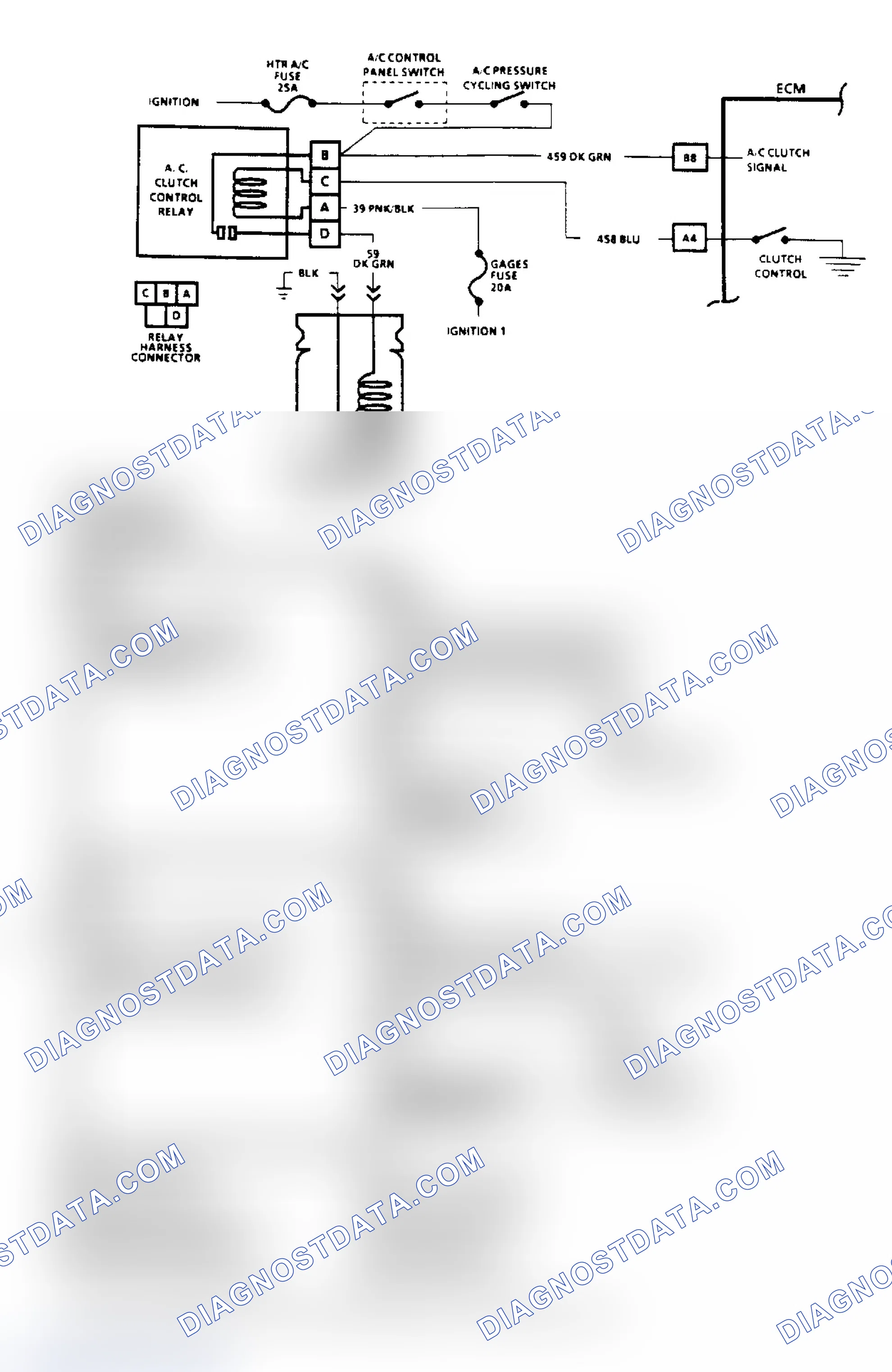 Scheme 118: A/C Clutch Control Diagnosis Flow Chart (2.5L) (3 Of 3)