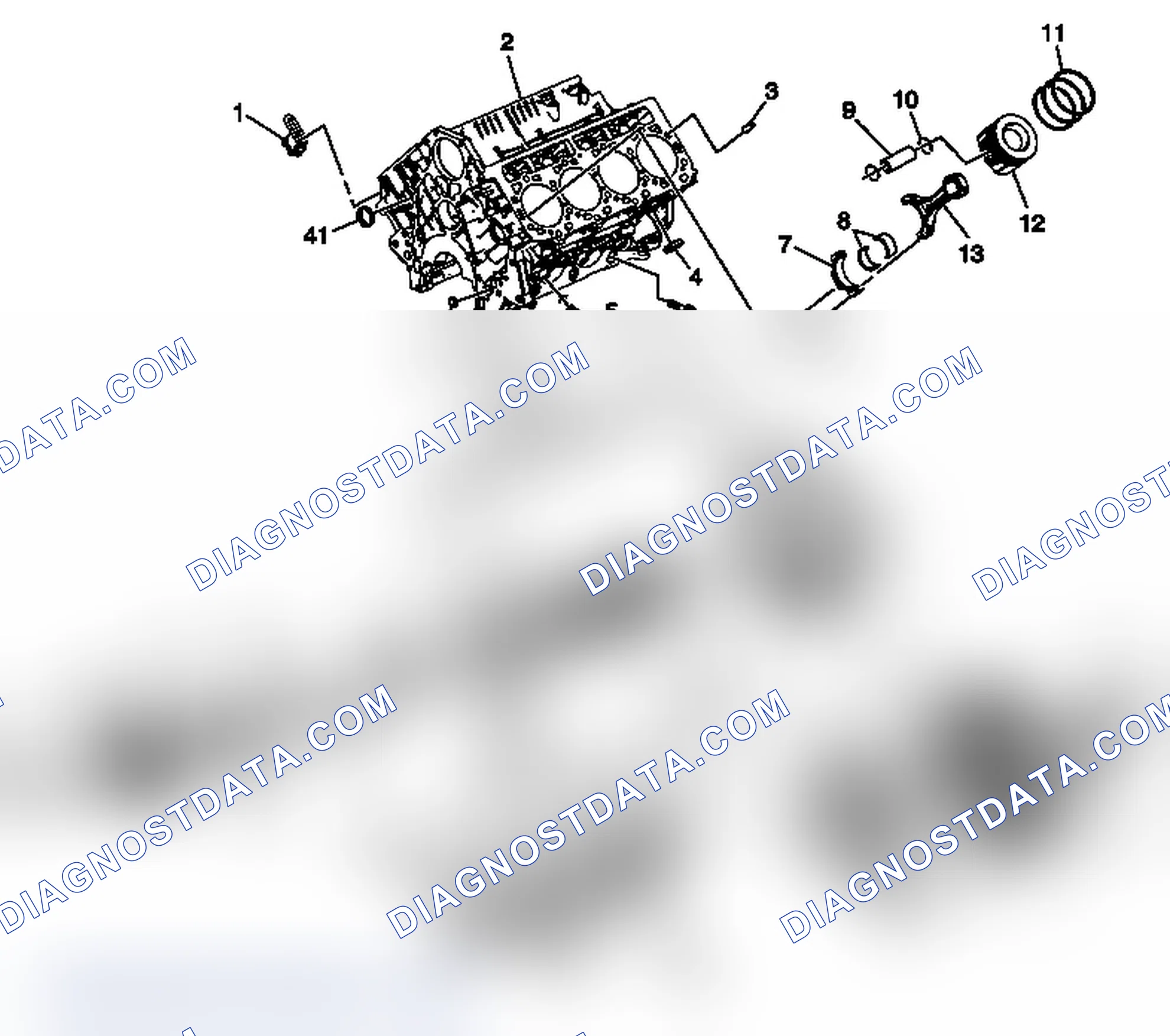 Scheme 40: Engine Block and Components