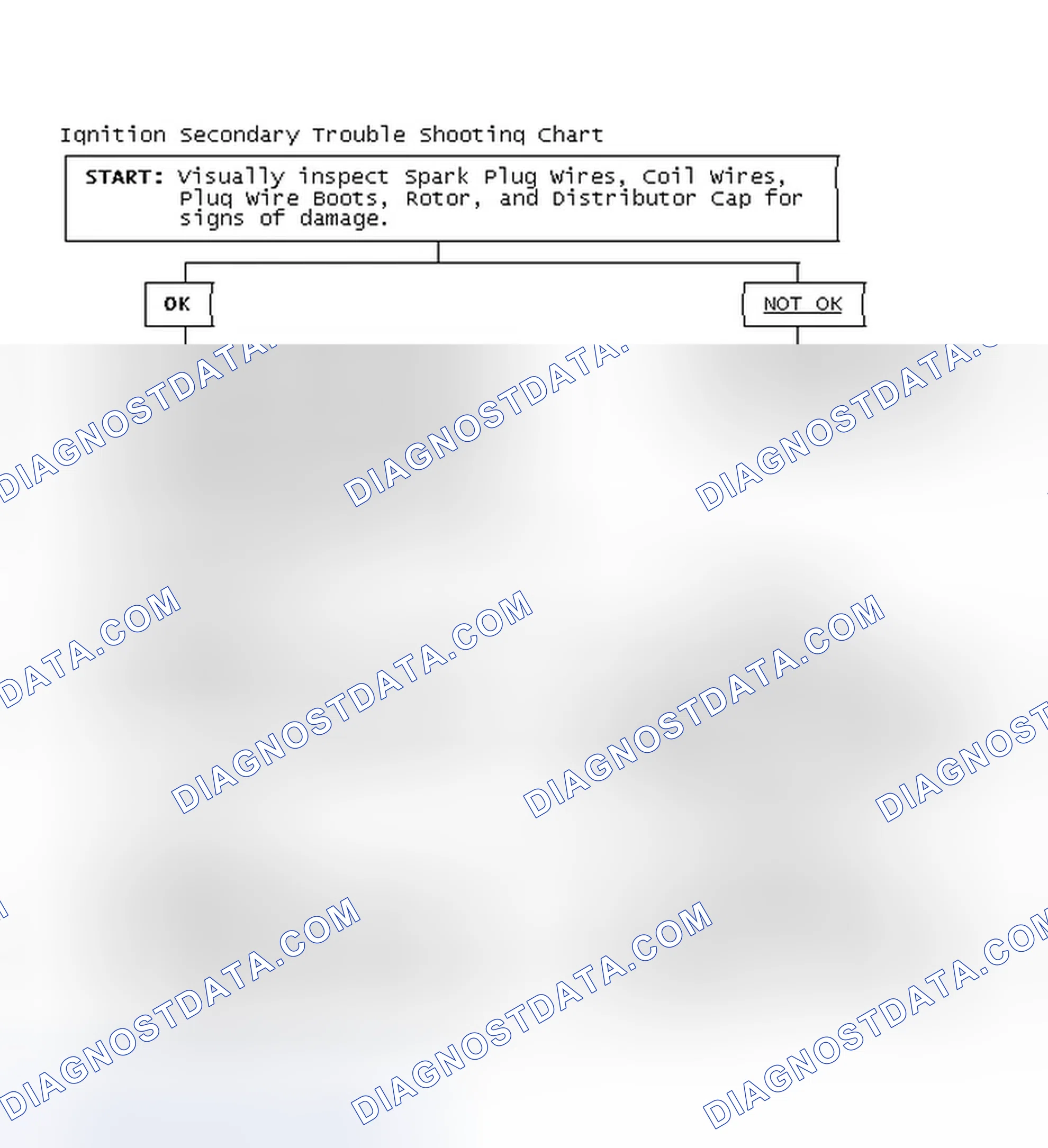Scheme 1: Ignition Secondary Trouble Shooting Chart