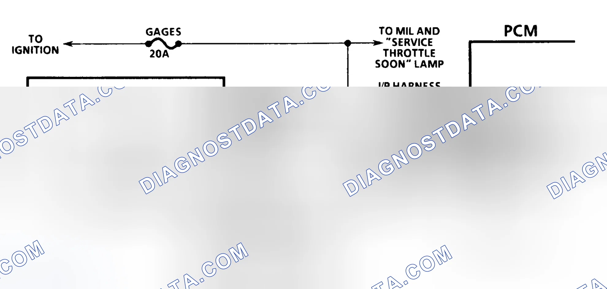 Scheme 217: DTC 71 Schematic ("C" & "K" Series) Set/Coast Switch Fault