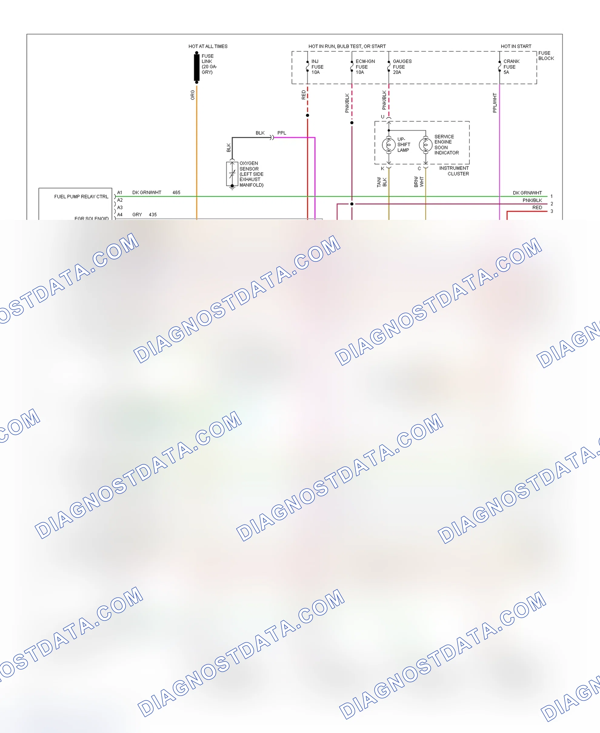 Scheme 159: Schematic (Blazer, Pickup, Sierra, Suburban & Yukon - 5.0L & 5.7L With M/T - 1 Of 2)