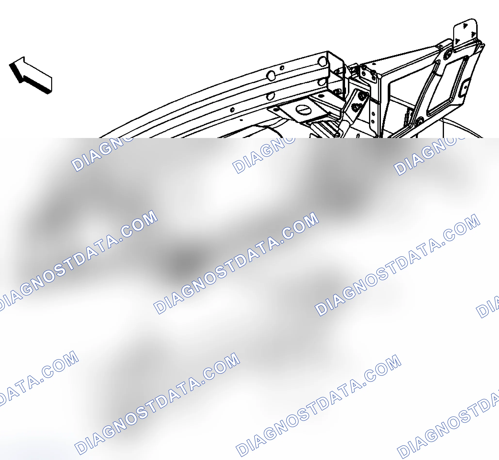 Scheme 13: Radiator Air Lower Baffle and Deflector Replacement