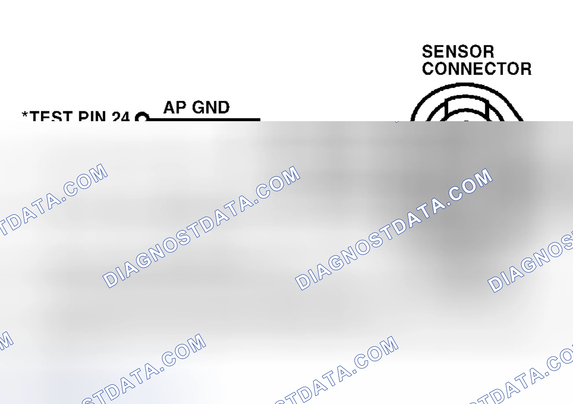 Scheme 283: Accelerator Pedal Sensor Circuits & Connector Terminals
