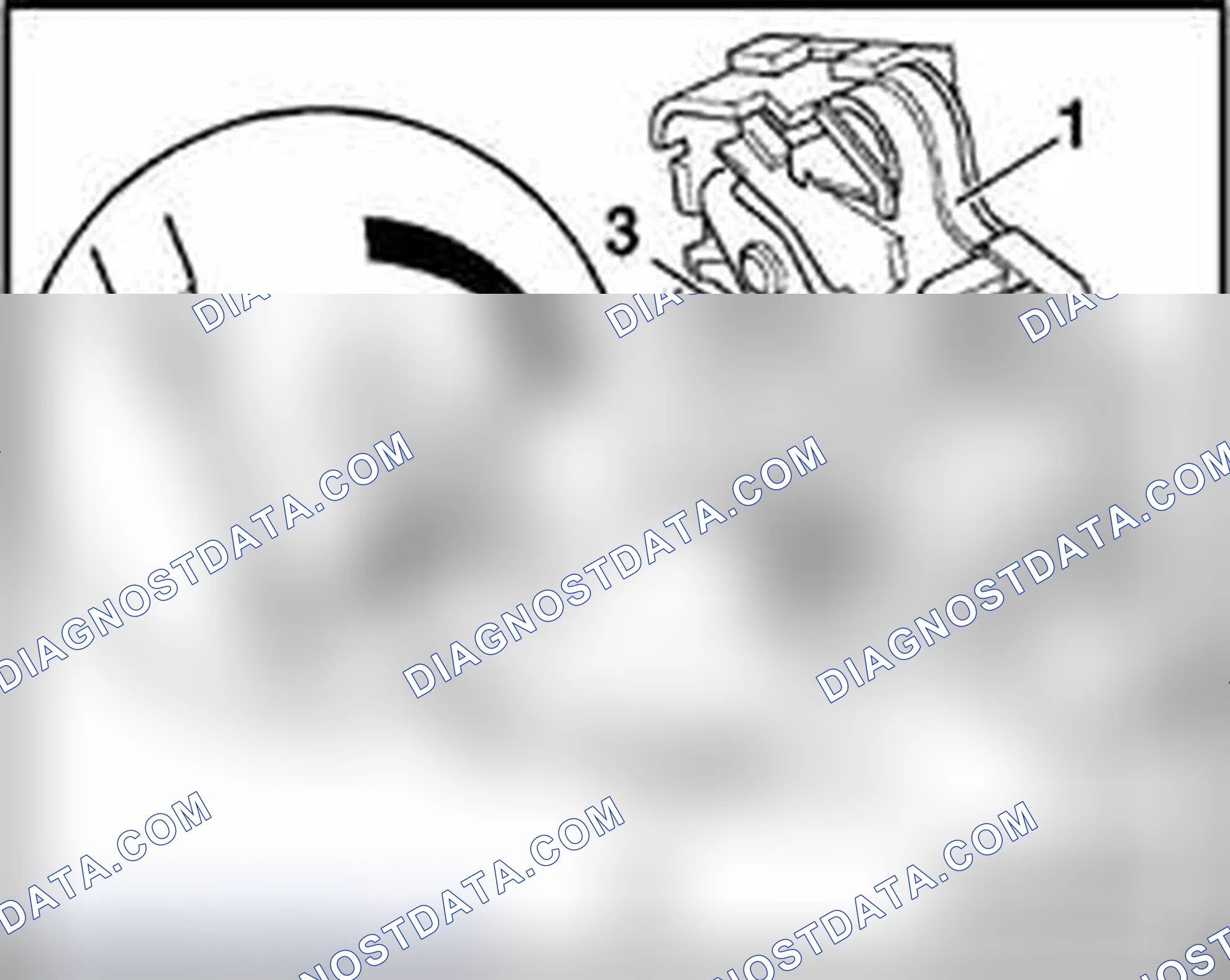 Scheme 124: Engaging Bowden cable in door lock