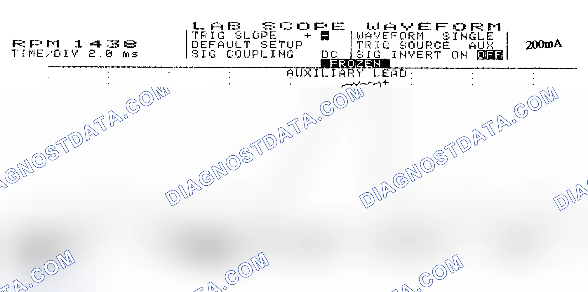 Scheme 15: Single Injector w/Normal Current Flow - Current Pattern