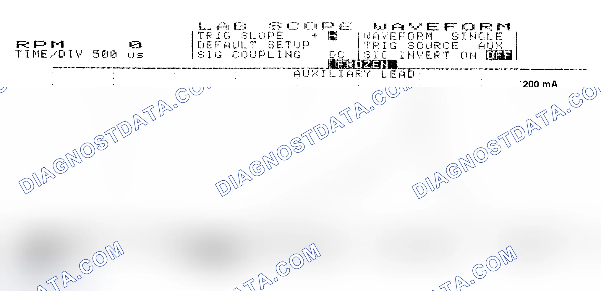 Scheme 17: Single Injector w/Normal Current Flow - Current Pattern