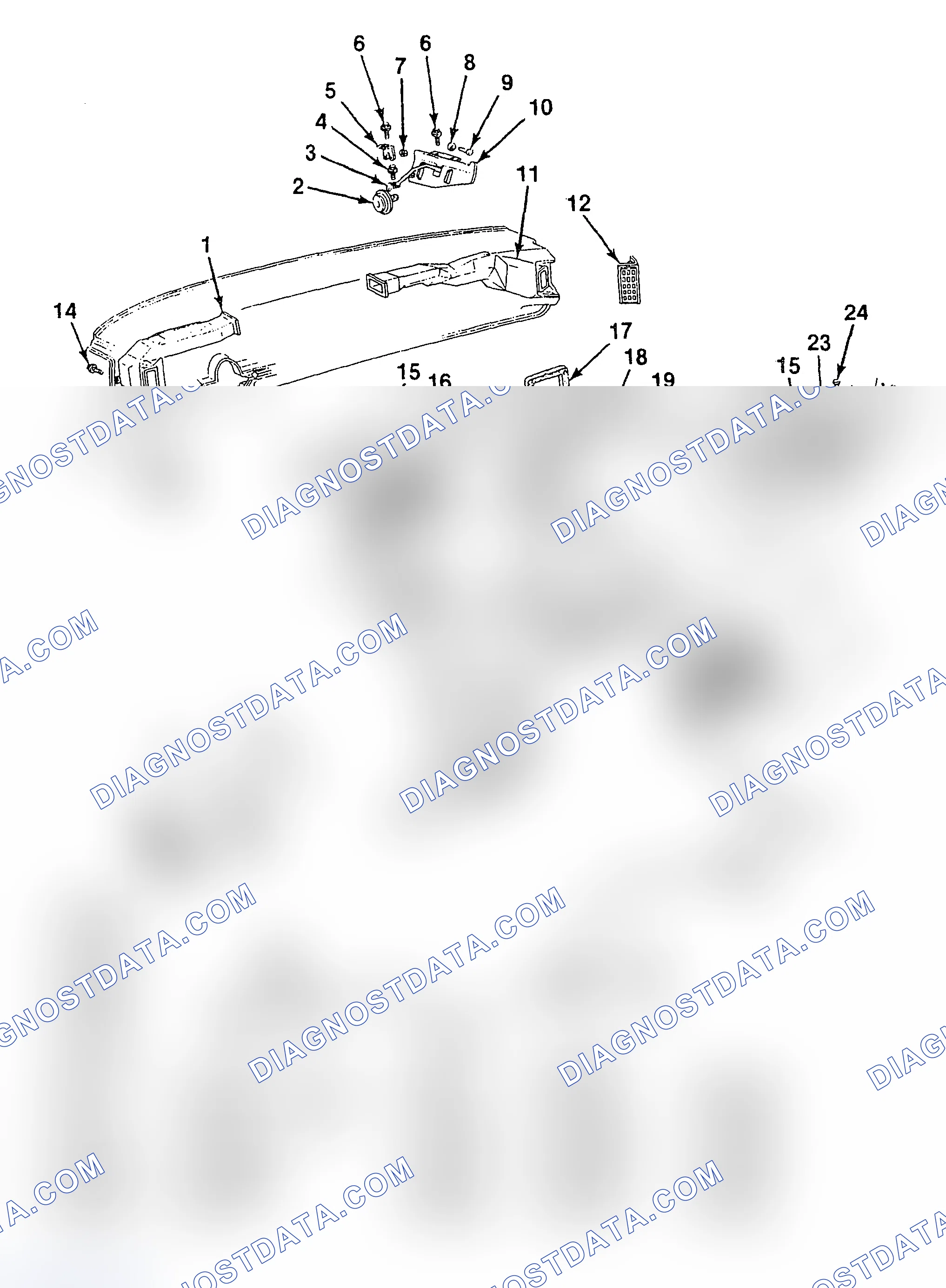 Scheme 3: HEATER CORE R & I (S/T SERIES)