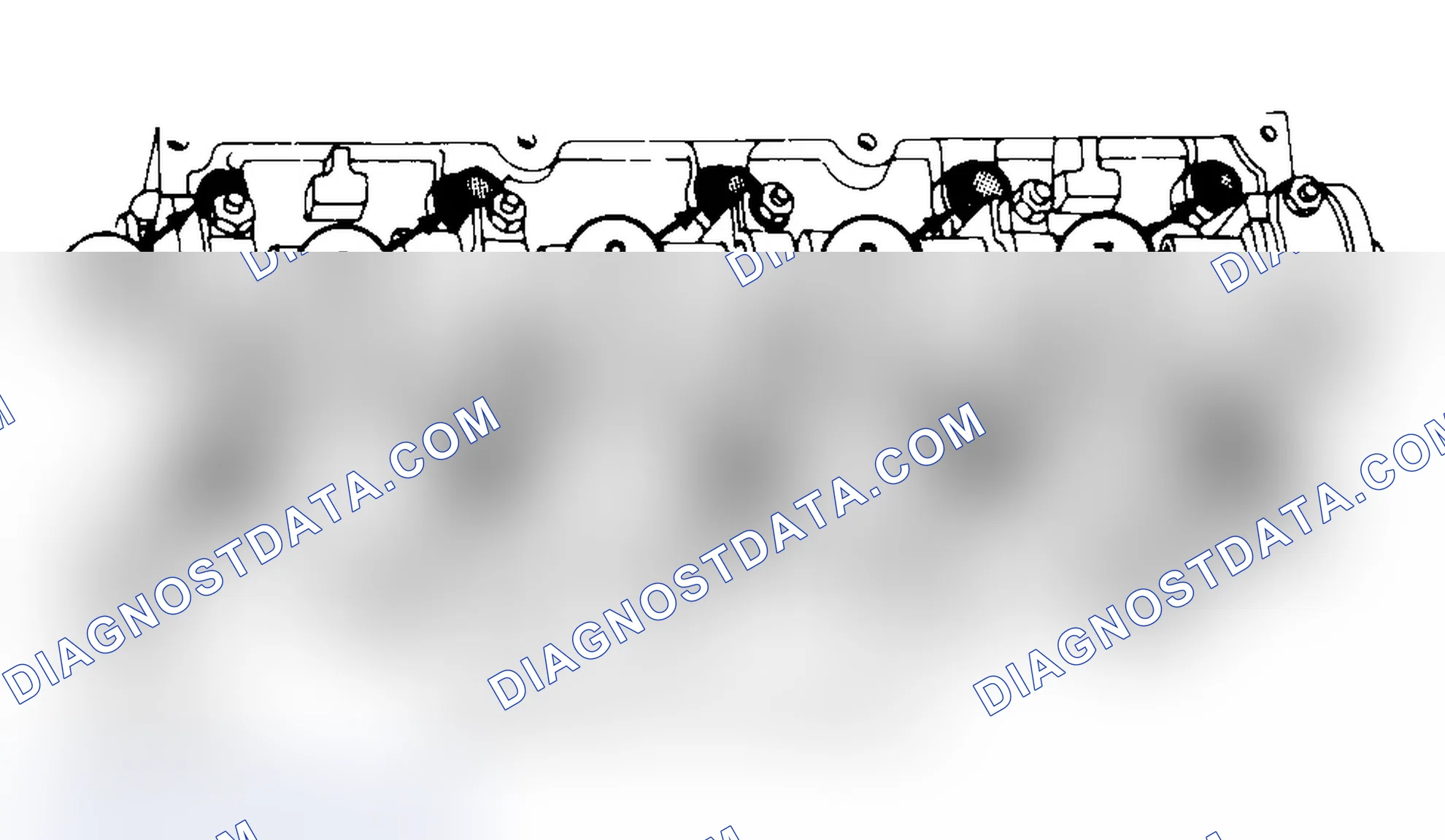 Scheme 3: Typical Cylinder Head Tightening or Loosening Sequence