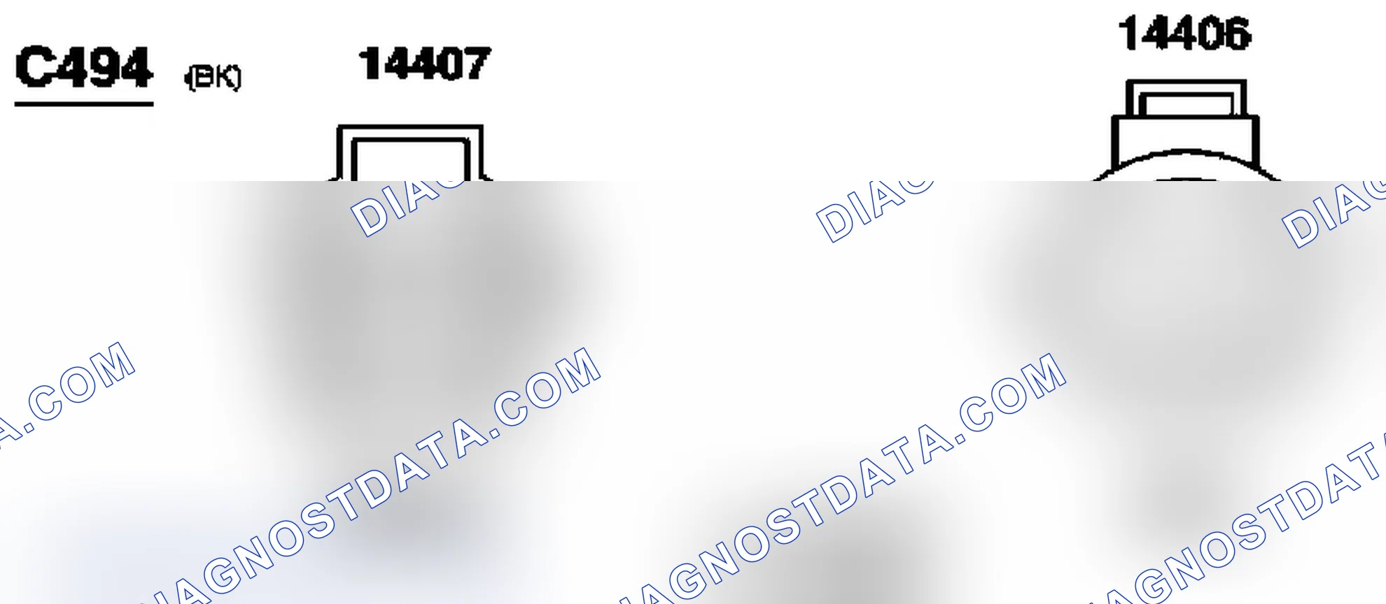 Scheme 172: Identifying Connectors C494, C501a & C501b
