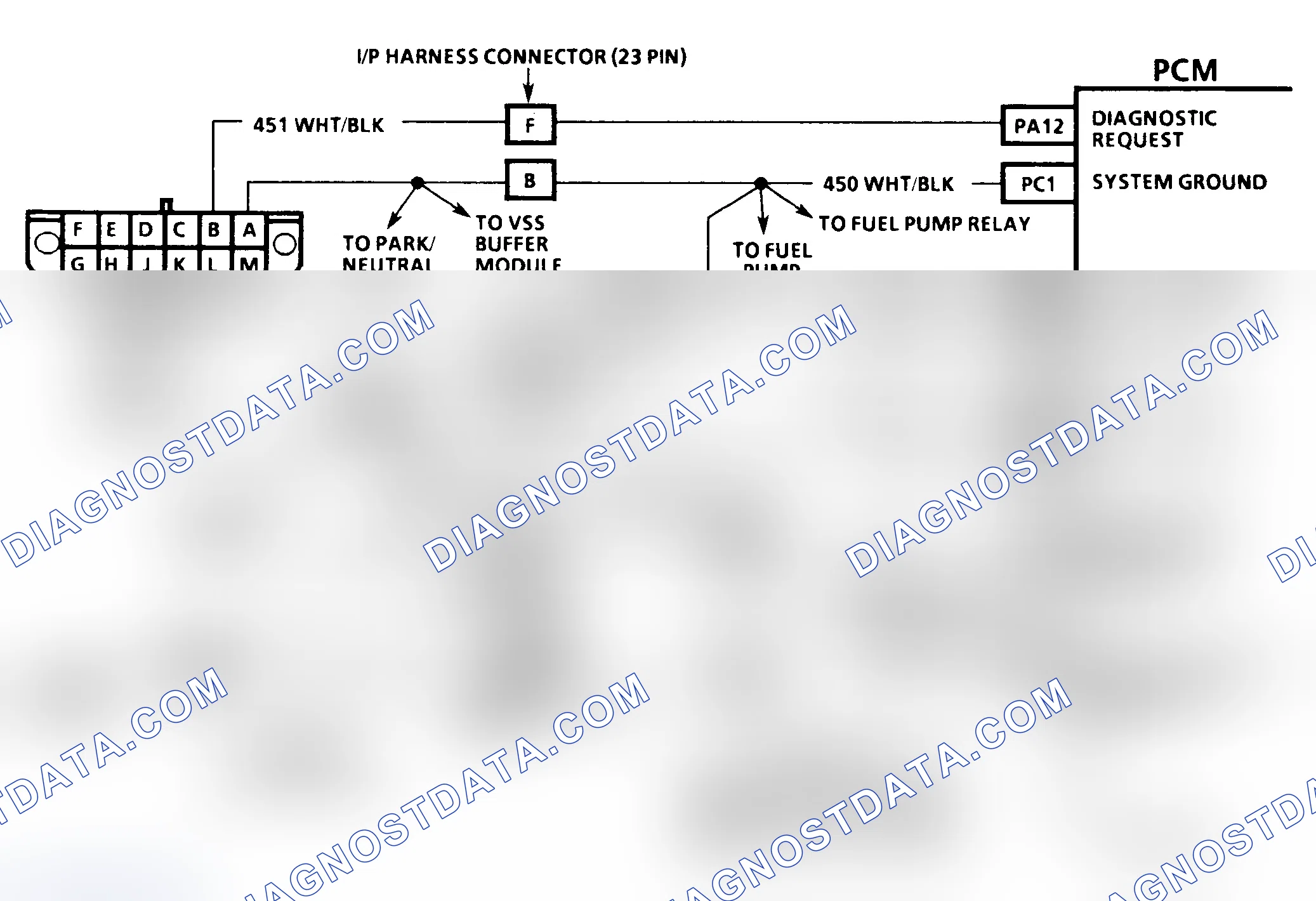 Scheme 312: Diagnostic System Check Schematic ("C" & "K" Series)