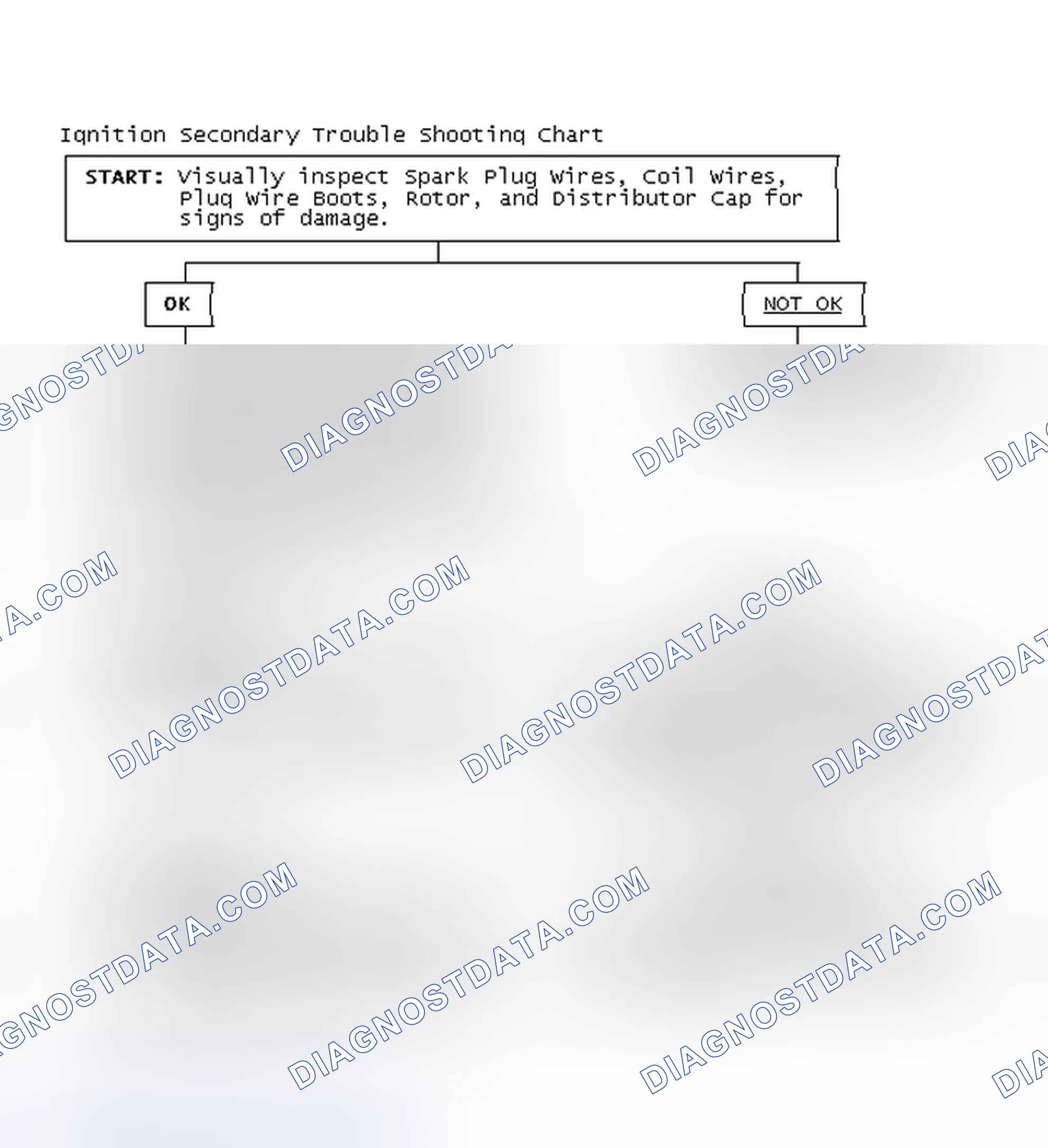 Scheme 1: Ignition Secondary Trouble Shooting Chart
