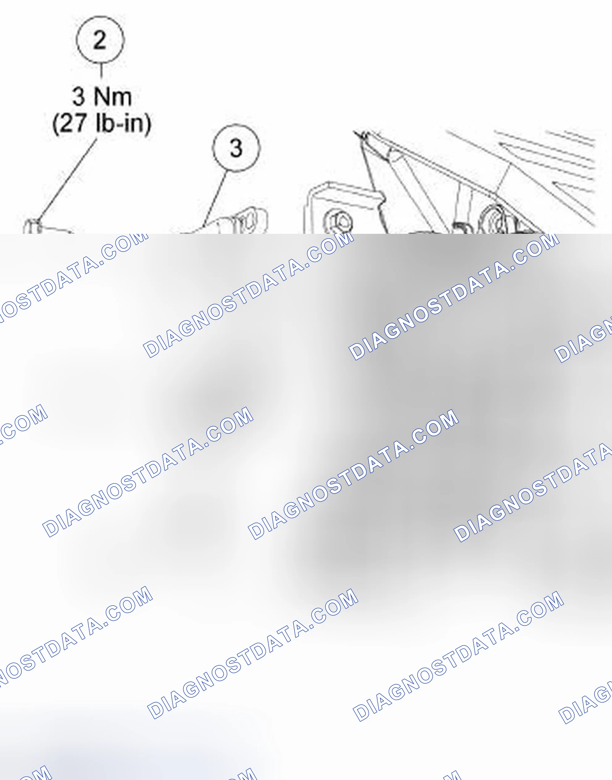 Scheme 207: Mode Door Actuator - Defrost/Panel/Floor Door