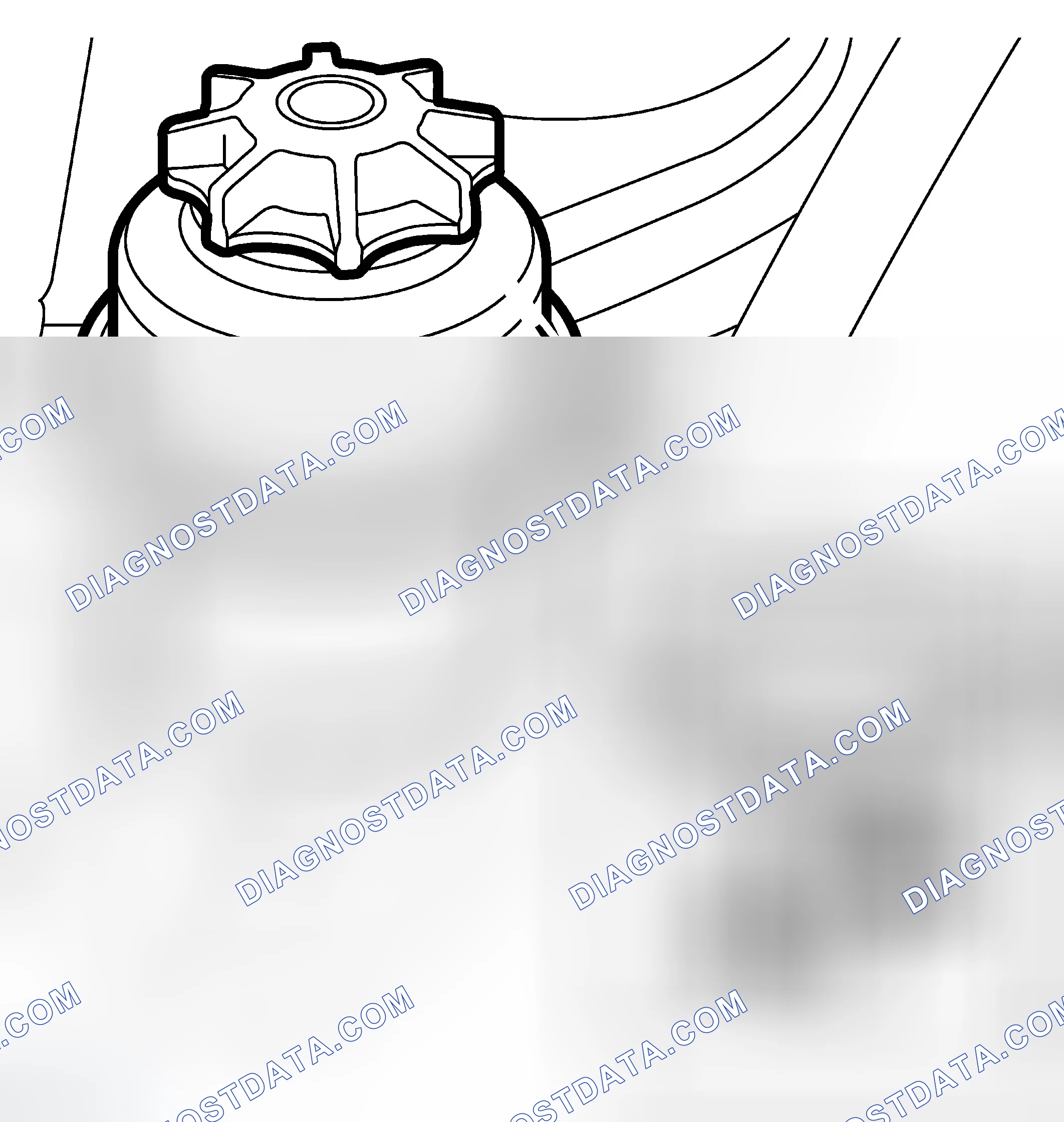 Scheme 315: Fluid level, power steering