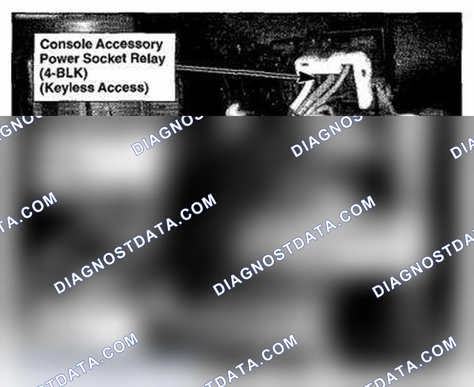 Scheme 505: Under Left Side Of Dash Component Location (Photo 100)
