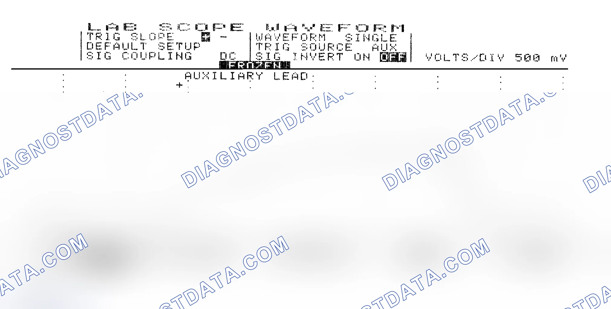 Scheme 14: Single Injector w/Excessive Current Flow - Current Pattern