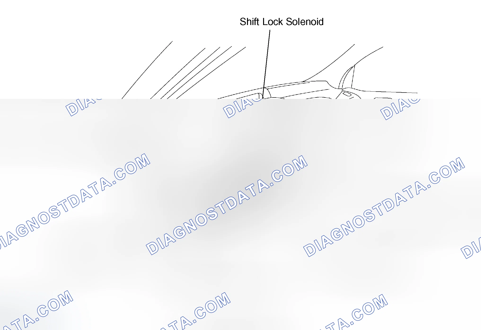 Scheme 2: Locating Shift Lock System Components