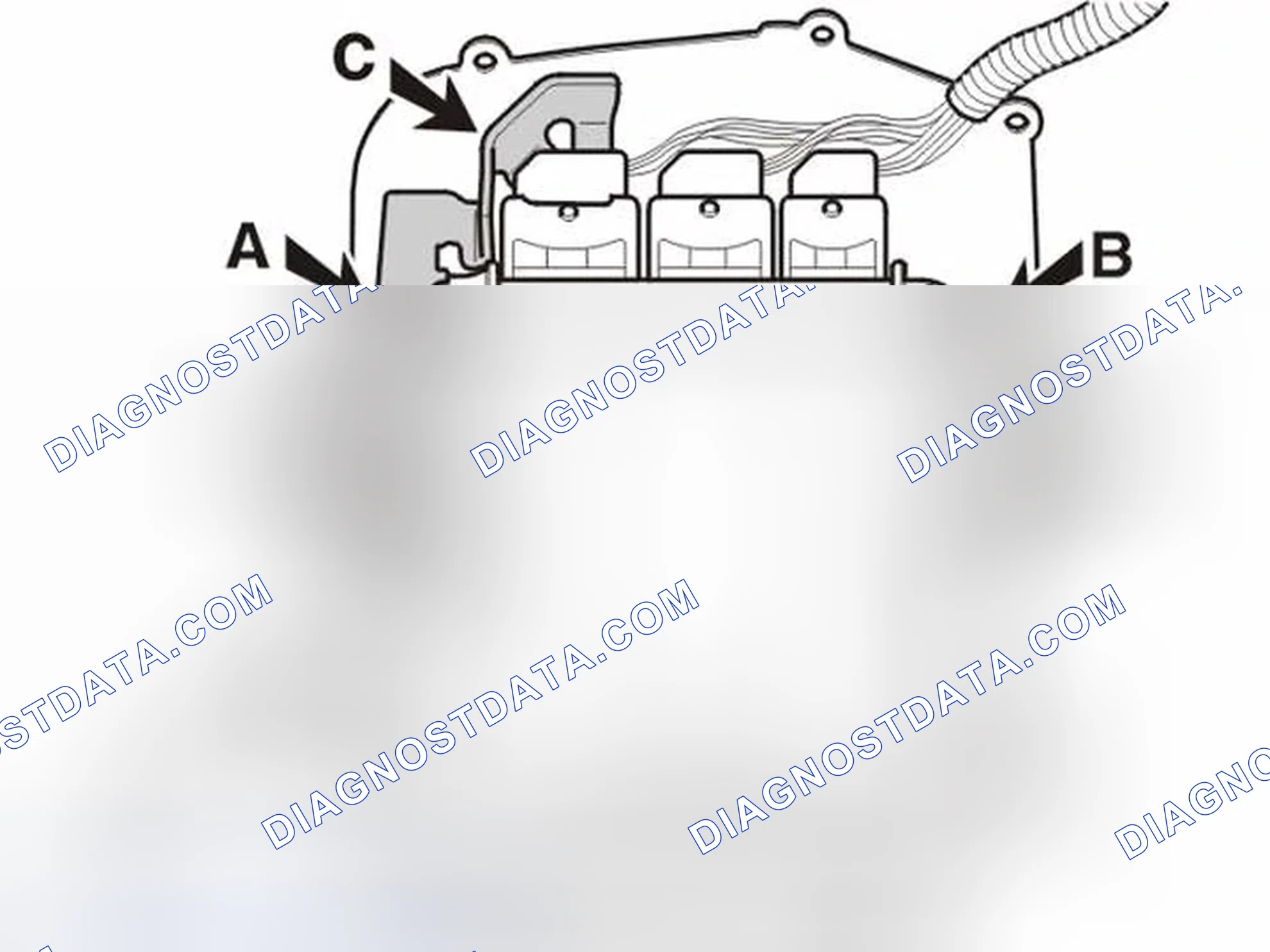 Scheme 139: Removing engine control module (ECM)