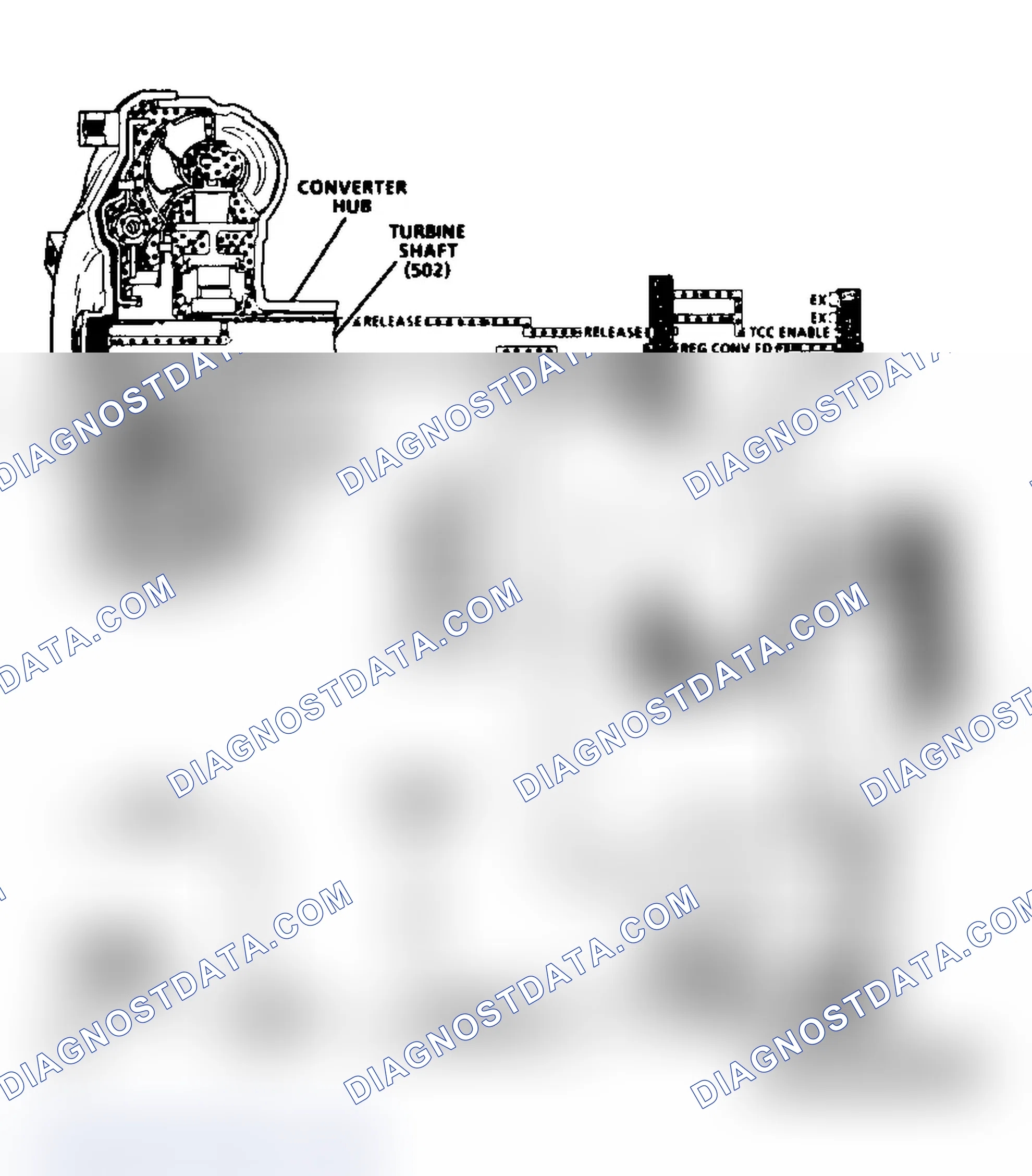 Scheme 446: Code 69 Schematic (4L80-E Gasoline) Torque Converter Clutch Stuck On