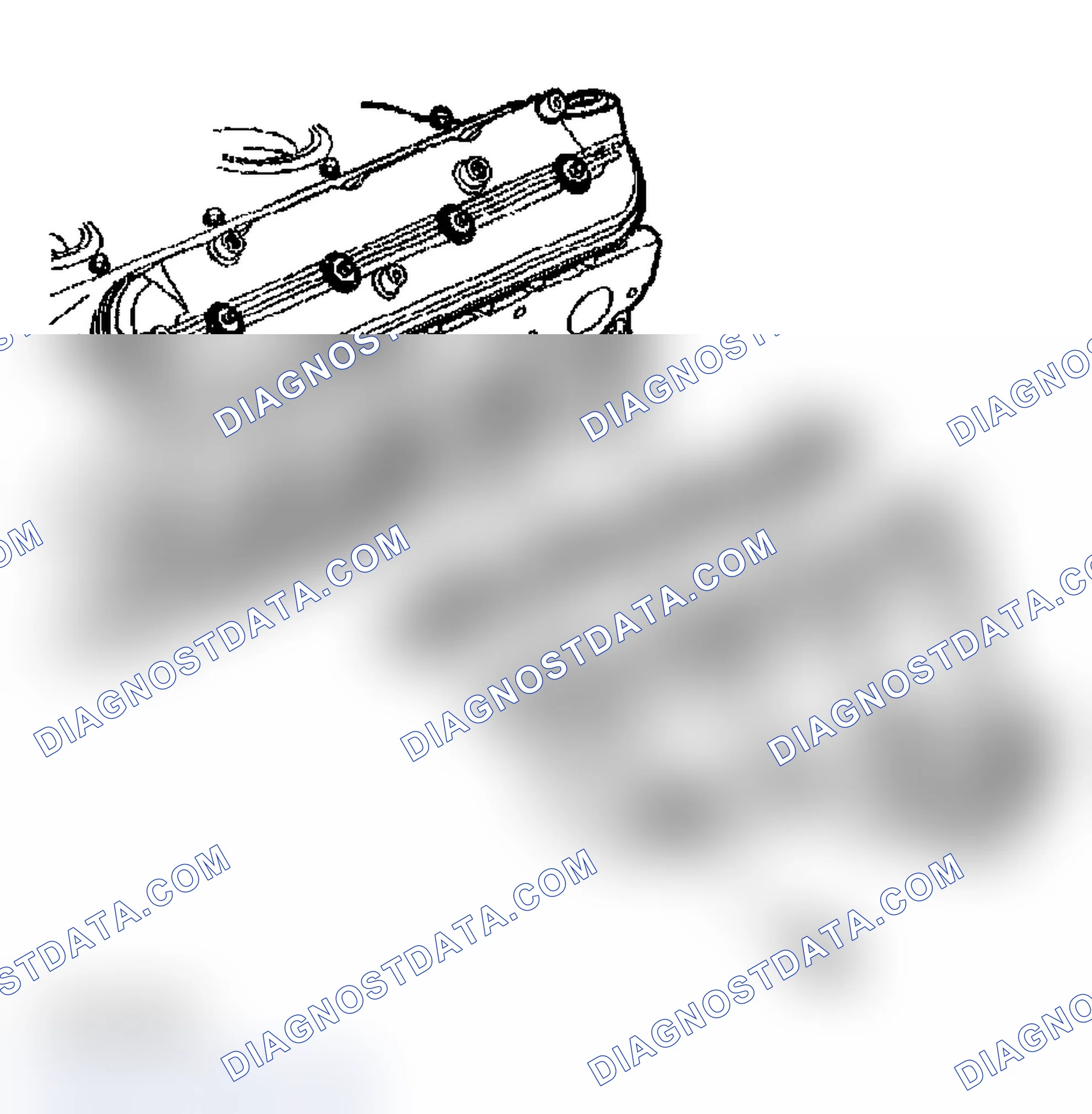 Scheme 1079: Exhaust Manifold Removal - Left