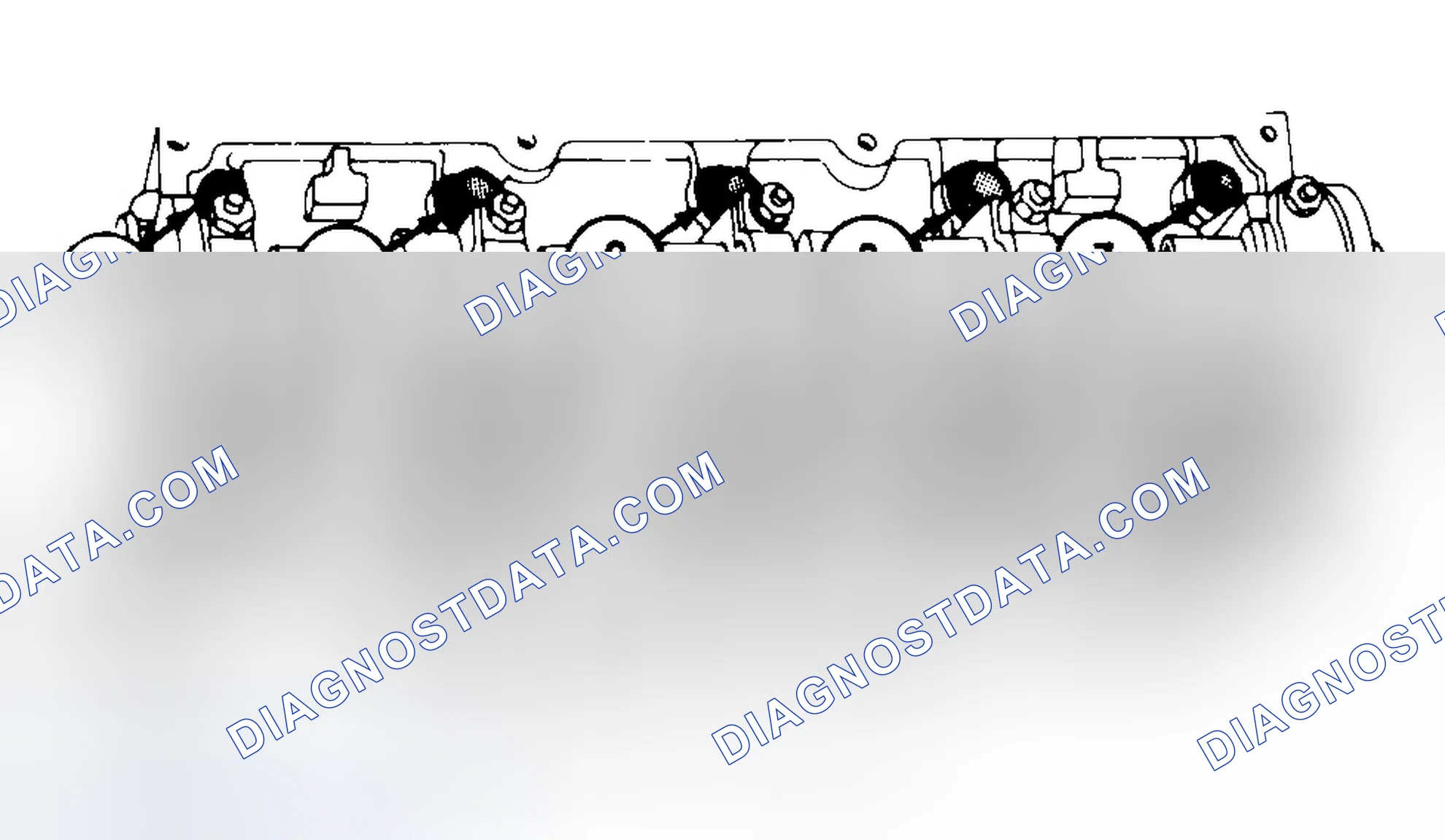 Scheme 7: Typical Cylinder Head Tightening or Loosening Sequence