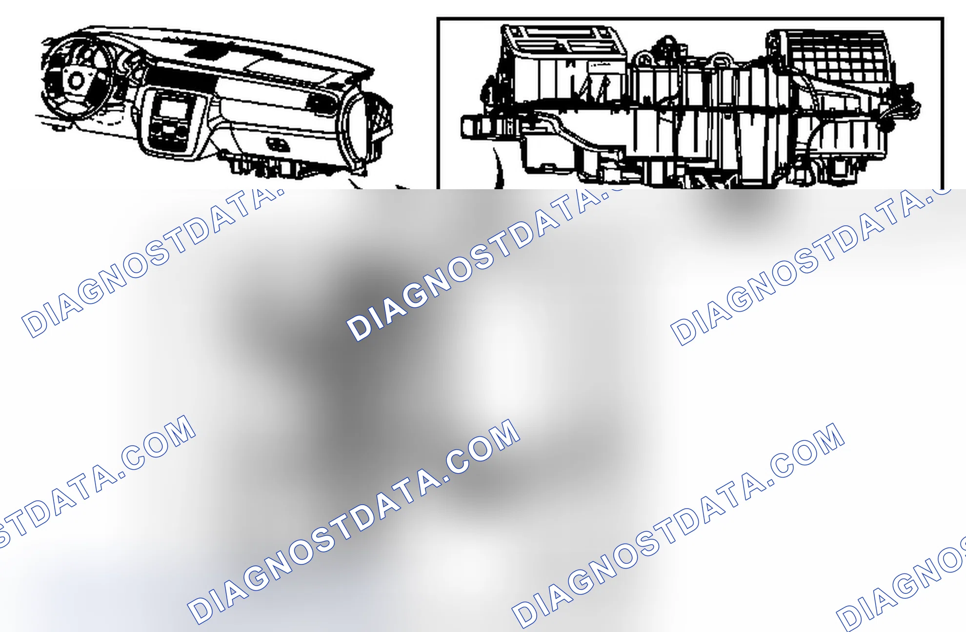 Scheme 38: Duct Air Temperature Sensor Replacement - Lower Left Side