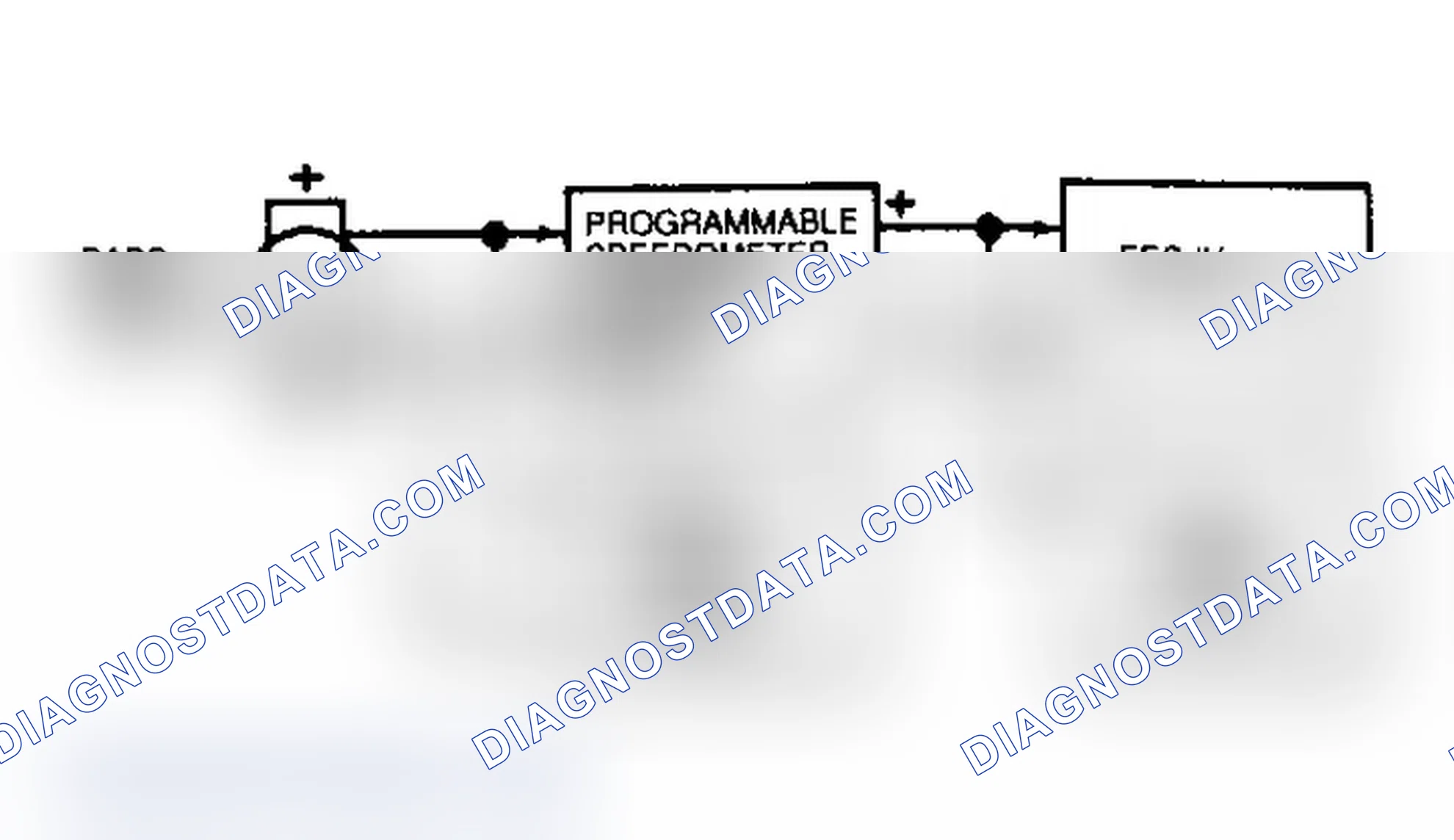 Scheme 100: Programmable Speedometer/Odometer Module (PSOM) Circuit