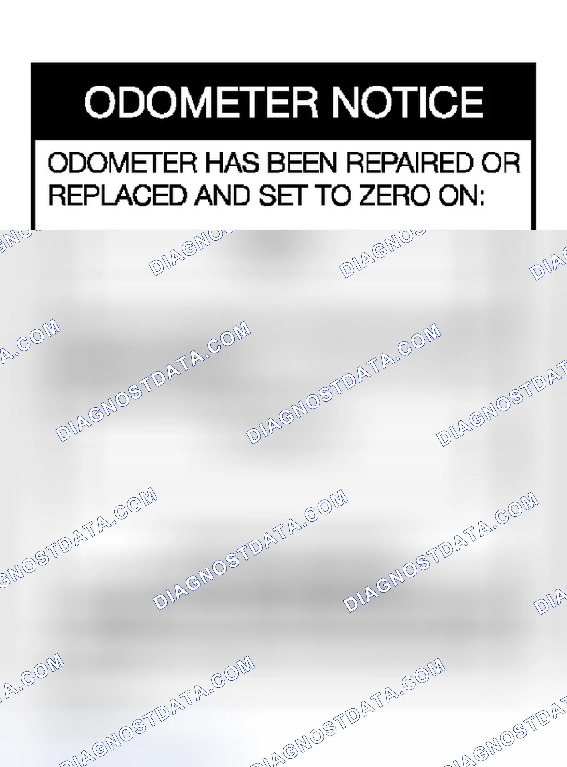 Scheme 239: Federal Odometer Disclosure Requirement 92-513