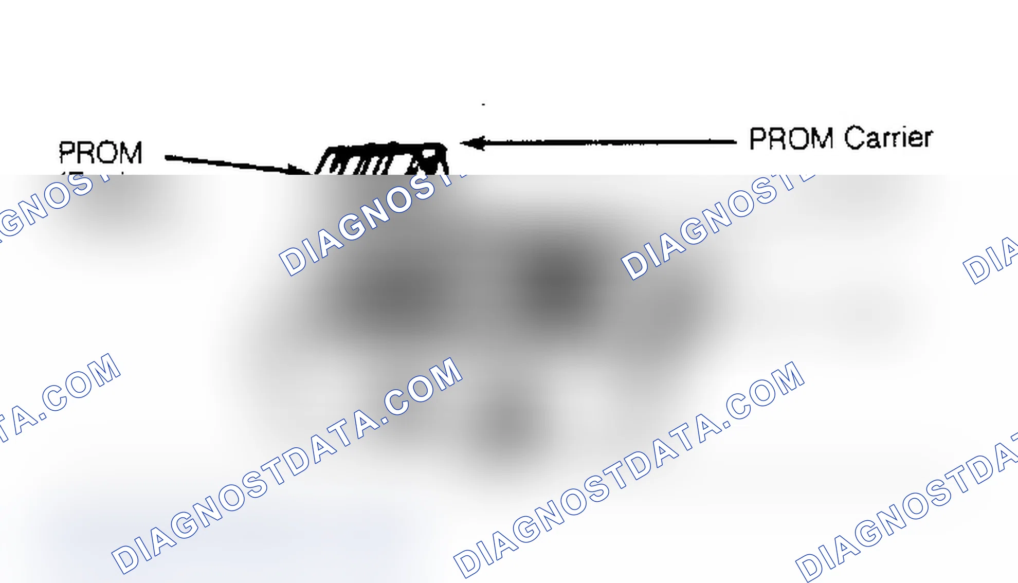 Scheme 2: View of ECM With PROM & CALPAC Replacement procedures are the same for both components.