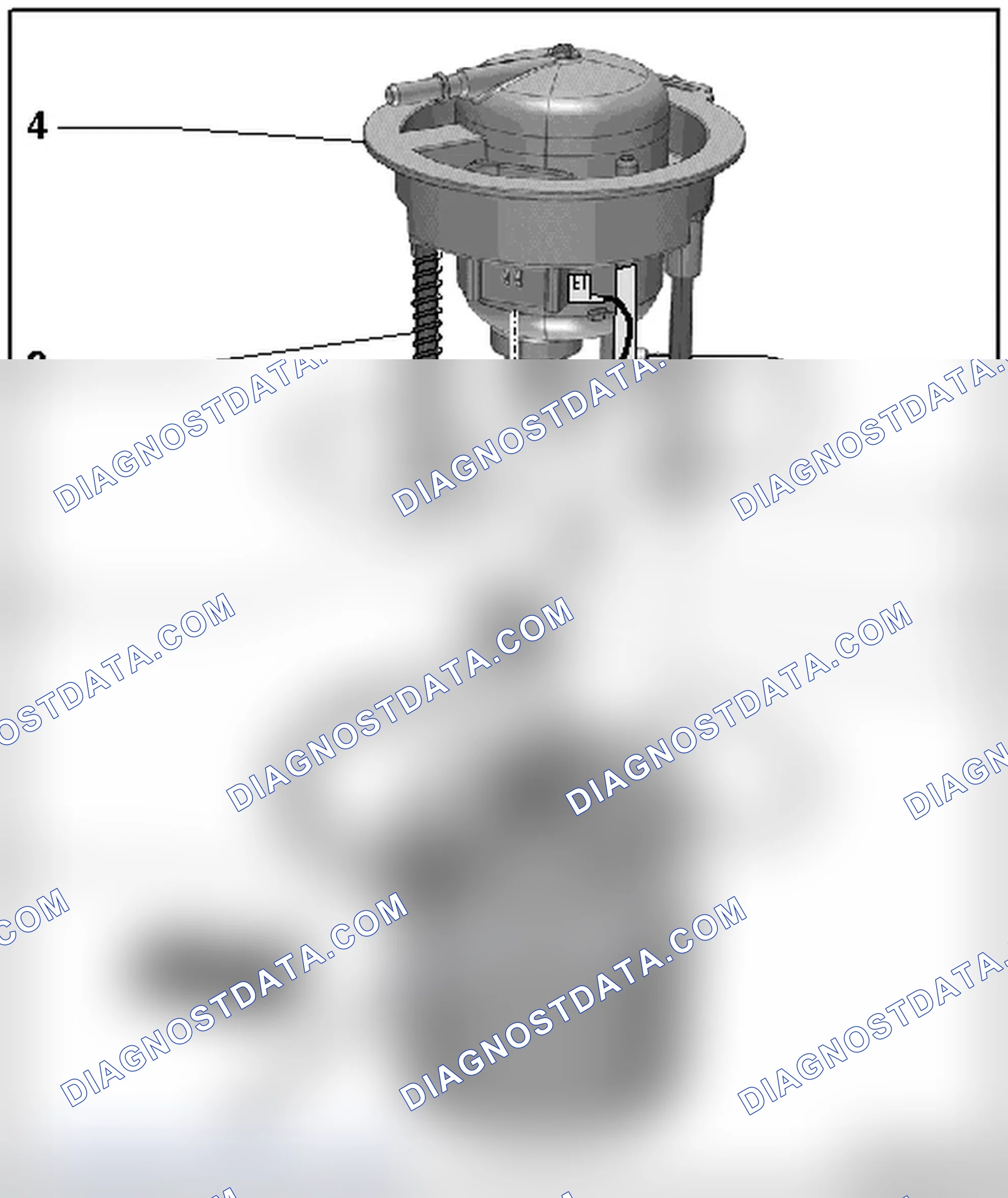 Scheme 18: FUEL FILTER OVERVIEW, VEHICLES THROUGH MY 12