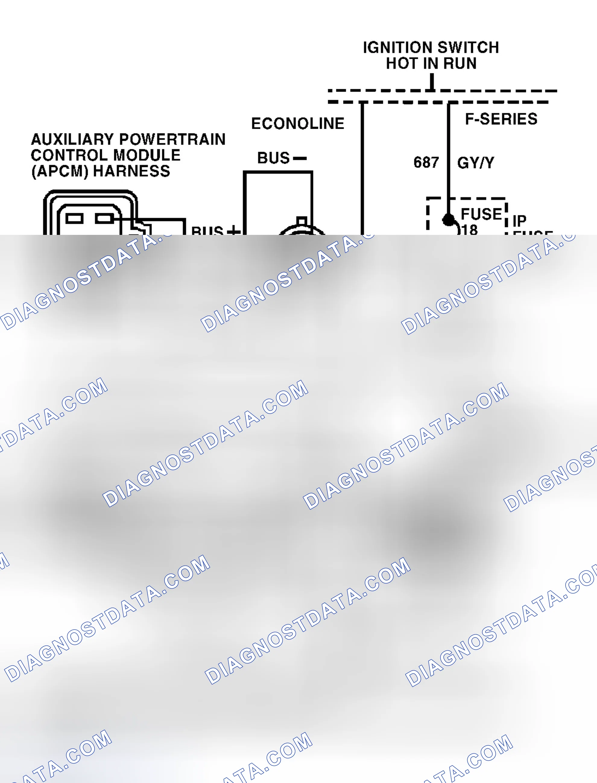 Scheme 326: Auxiliary Powertrain Control System Circuits