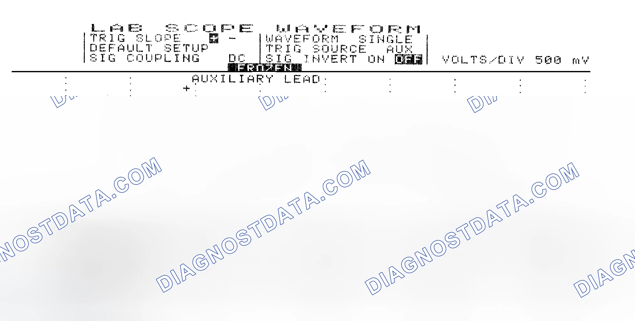 Scheme 14: Single Injector w/Excessive Current Flow - Current Pattern