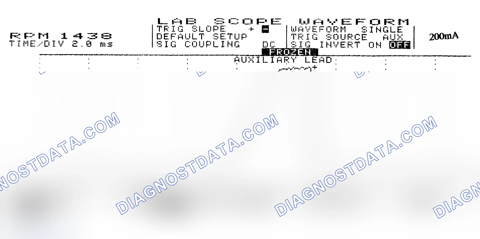 Scheme 15: Single Injector w/Normal Current Flow - Current Pattern