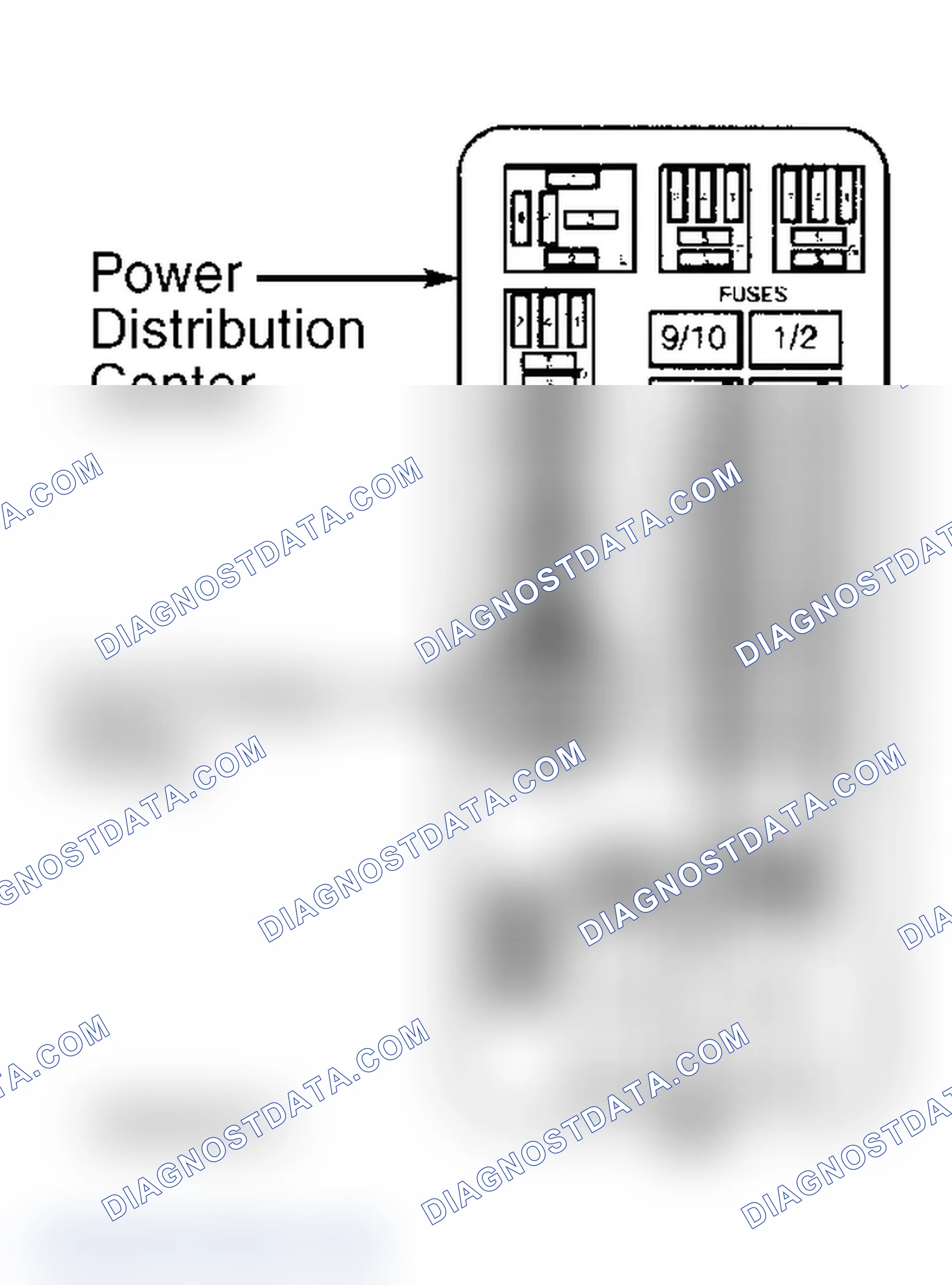 Scheme 130: Power Distribution Center & Relays