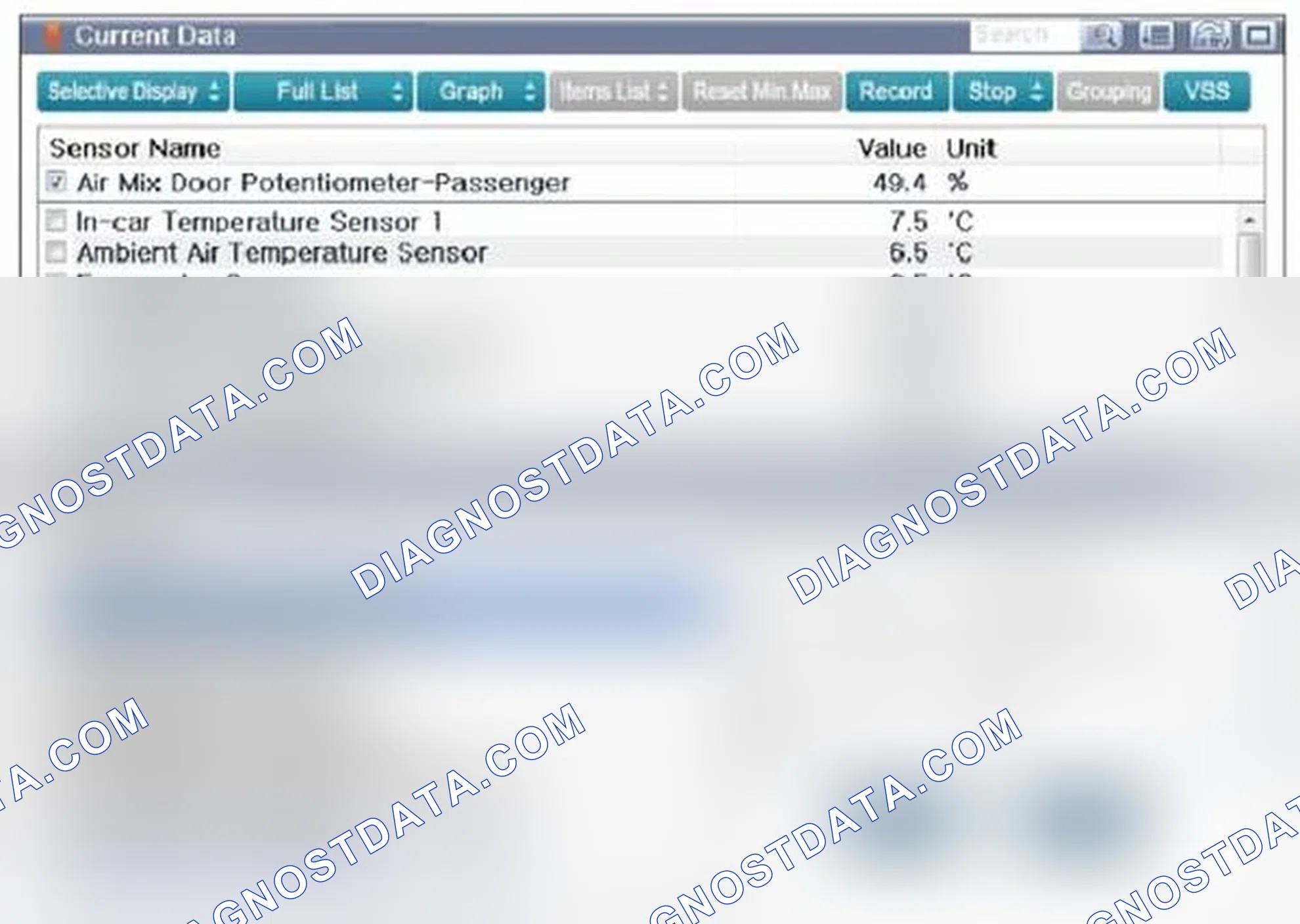 Scheme 133: Monitor GDS data