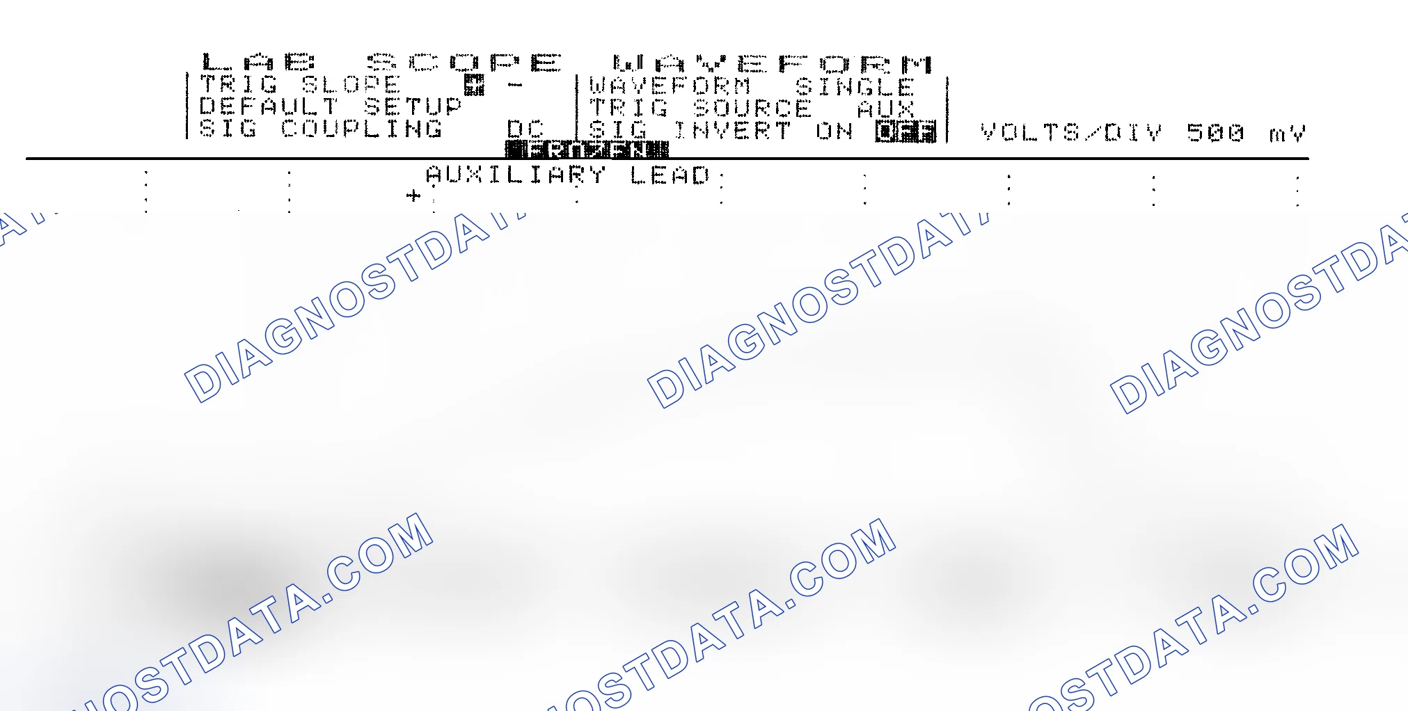 Scheme 14: Single Injector w/Excessive Current Flow - Current Pattern