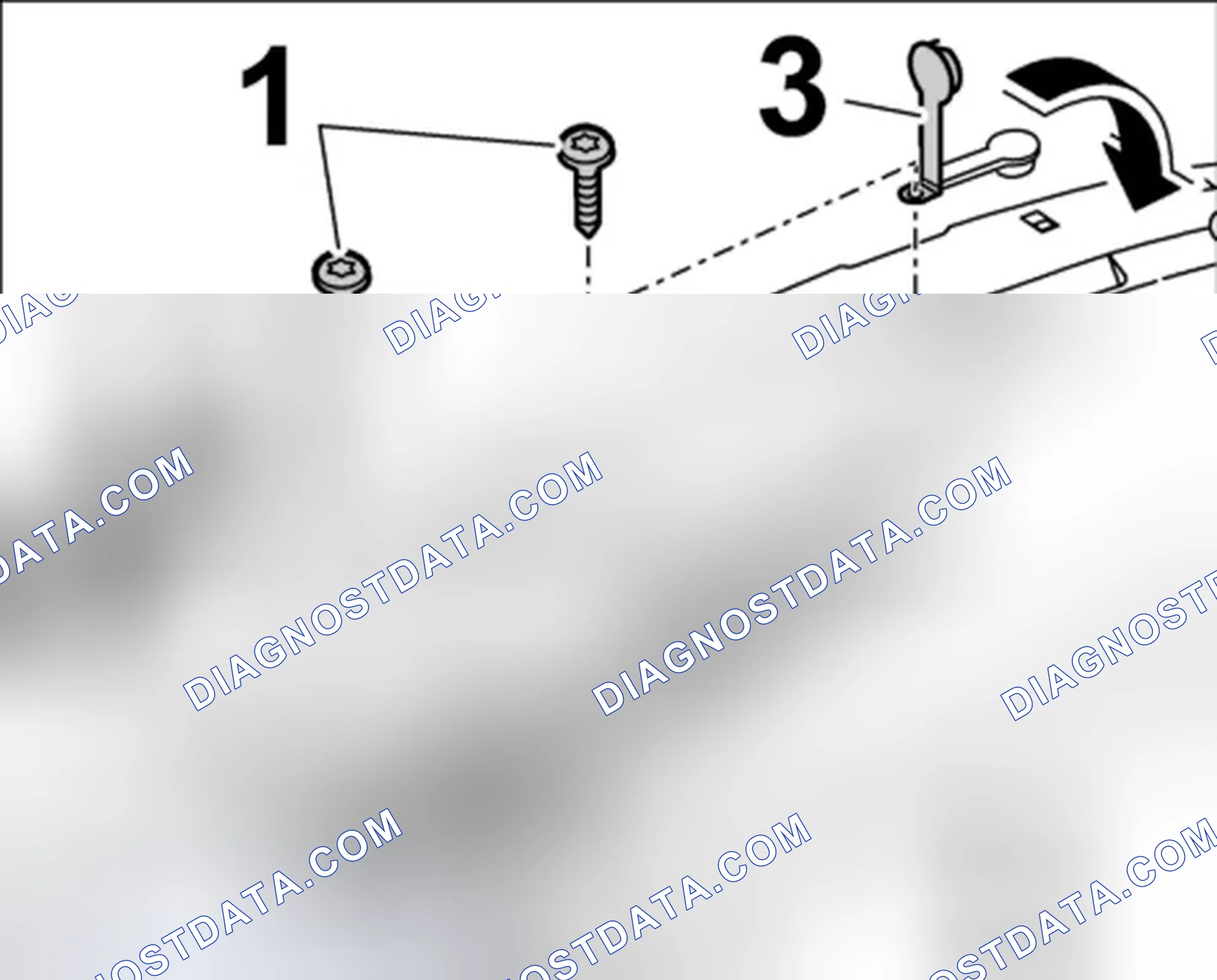 Scheme 59: Installing defrost air guide
